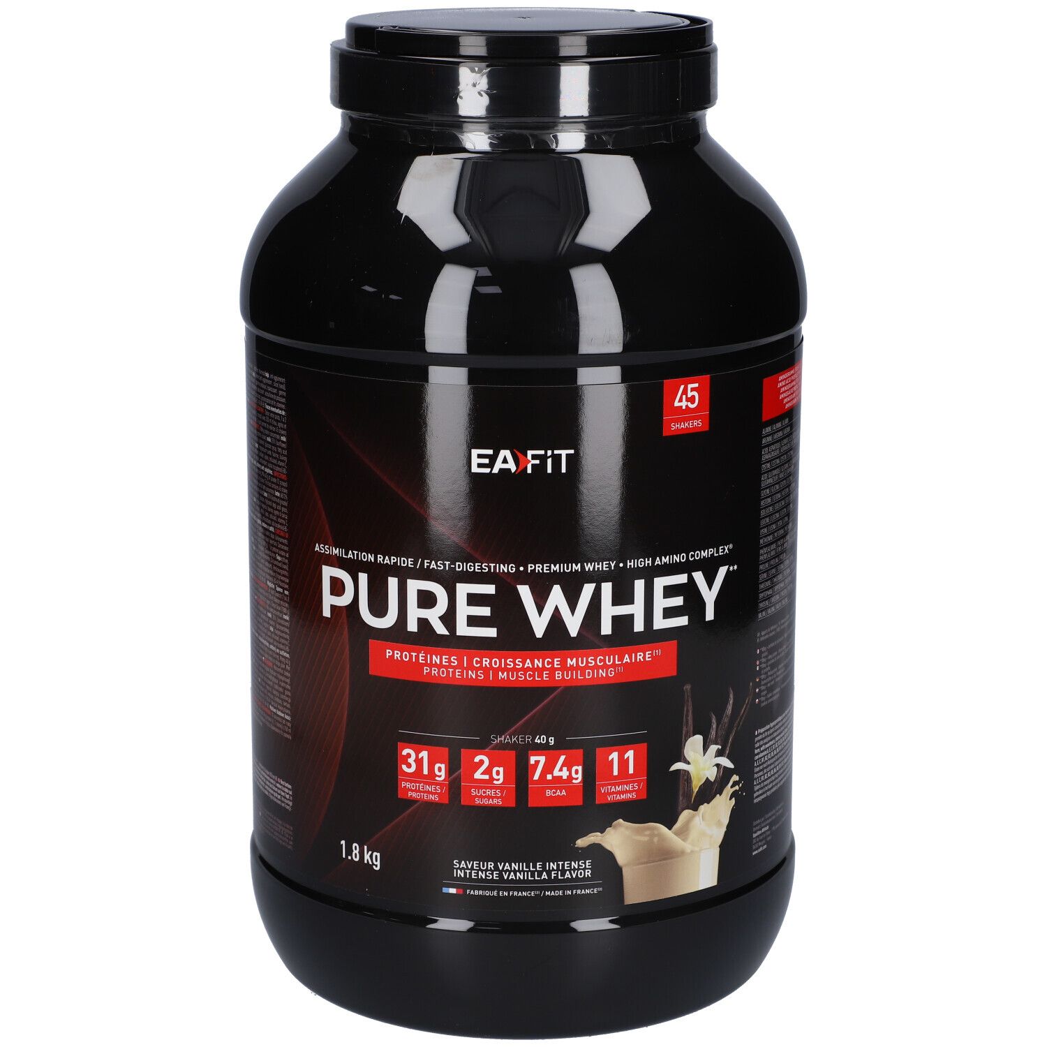 Ea-Fit Pure Whey Vanille intense