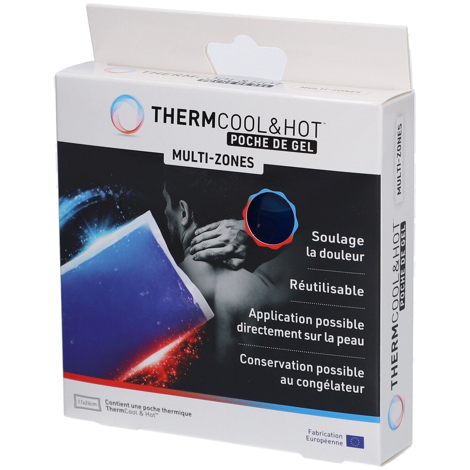 Thermcool & Hot Poche De Gel Thermique Multi-Zones Soulage La Douleur