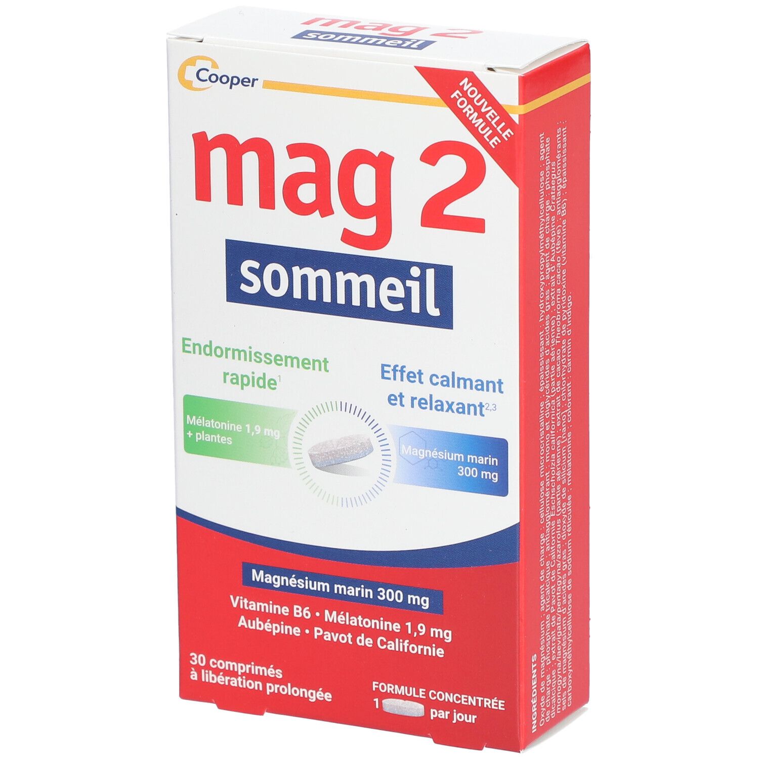 Cooper Mag 2 Sommeil