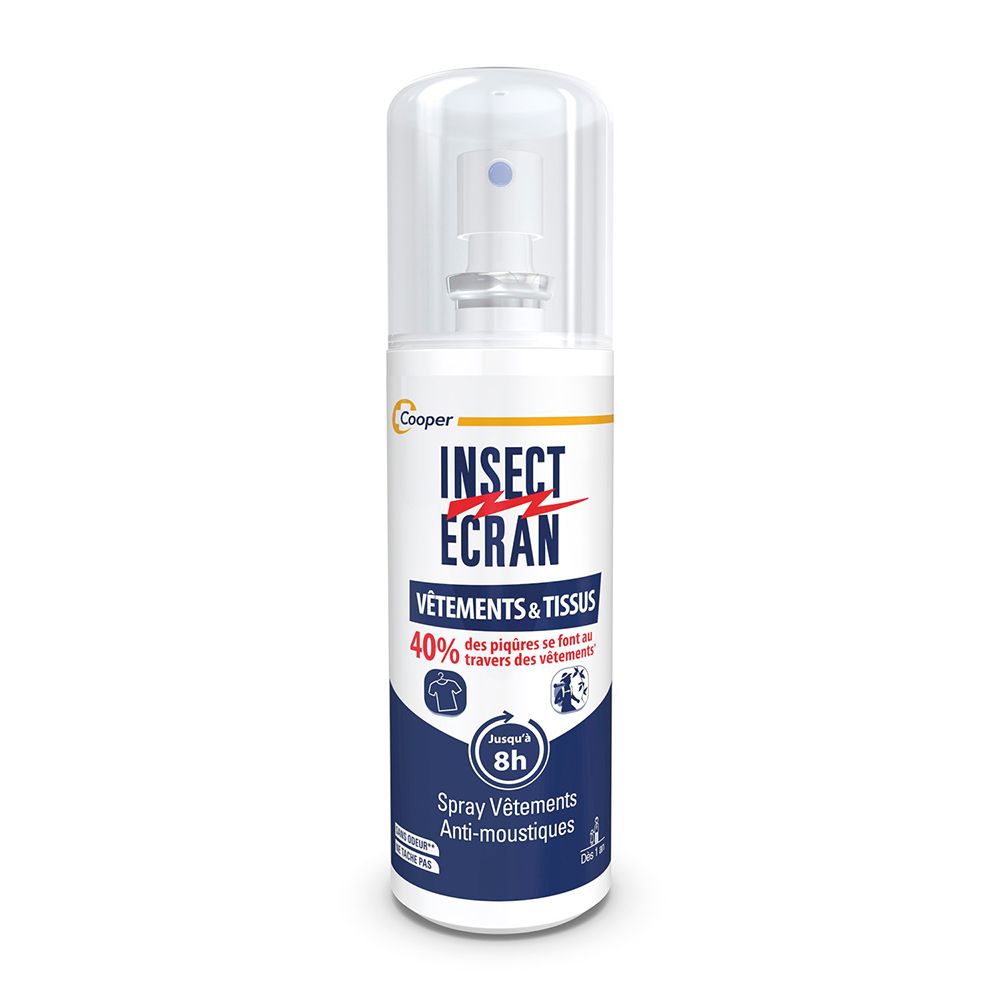 Insect Ecran - Spray Anti-Moustiques - Protection contre les piqures de moustiques - Vêtements &Tiss