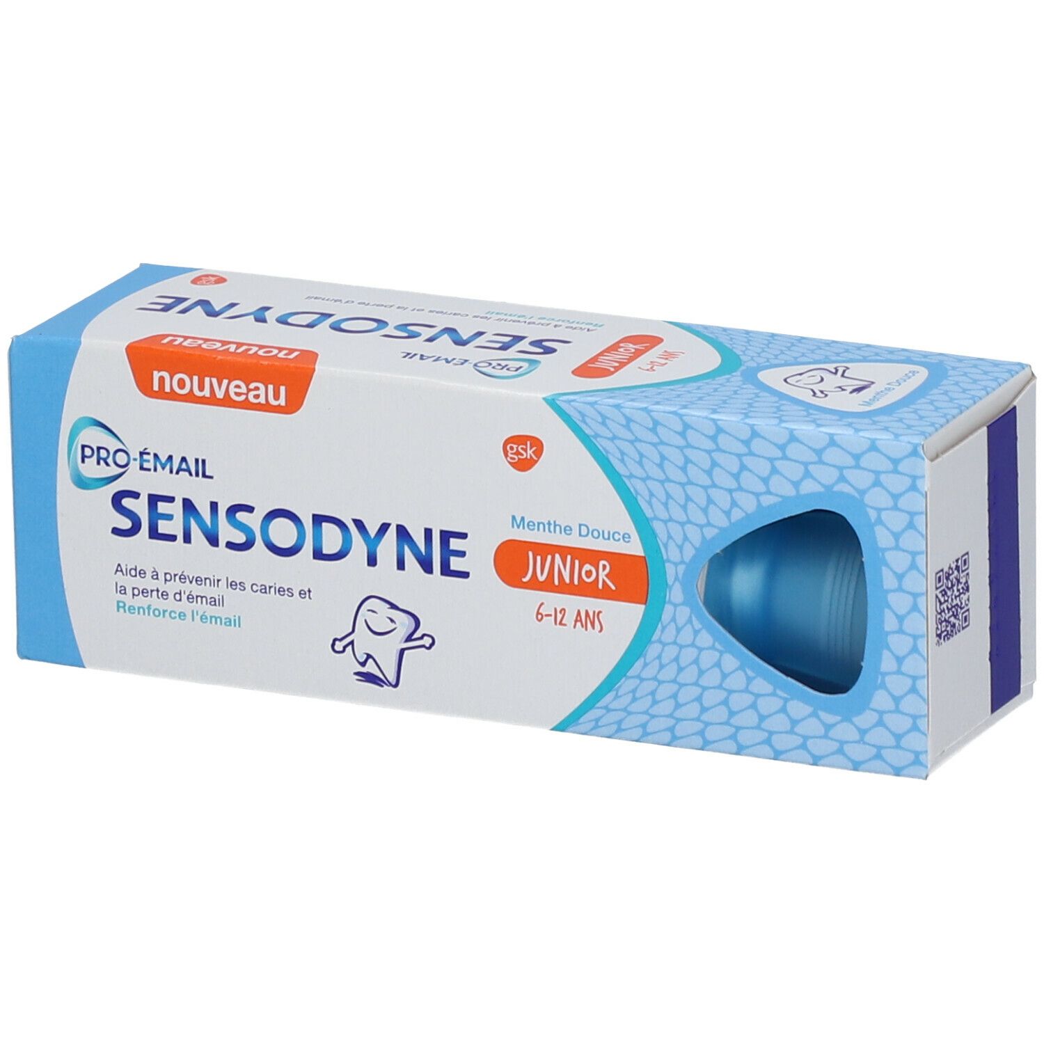 Sensodyne® Pro-Émail Dentifrice Junior 6 -12 ans Menthe douce