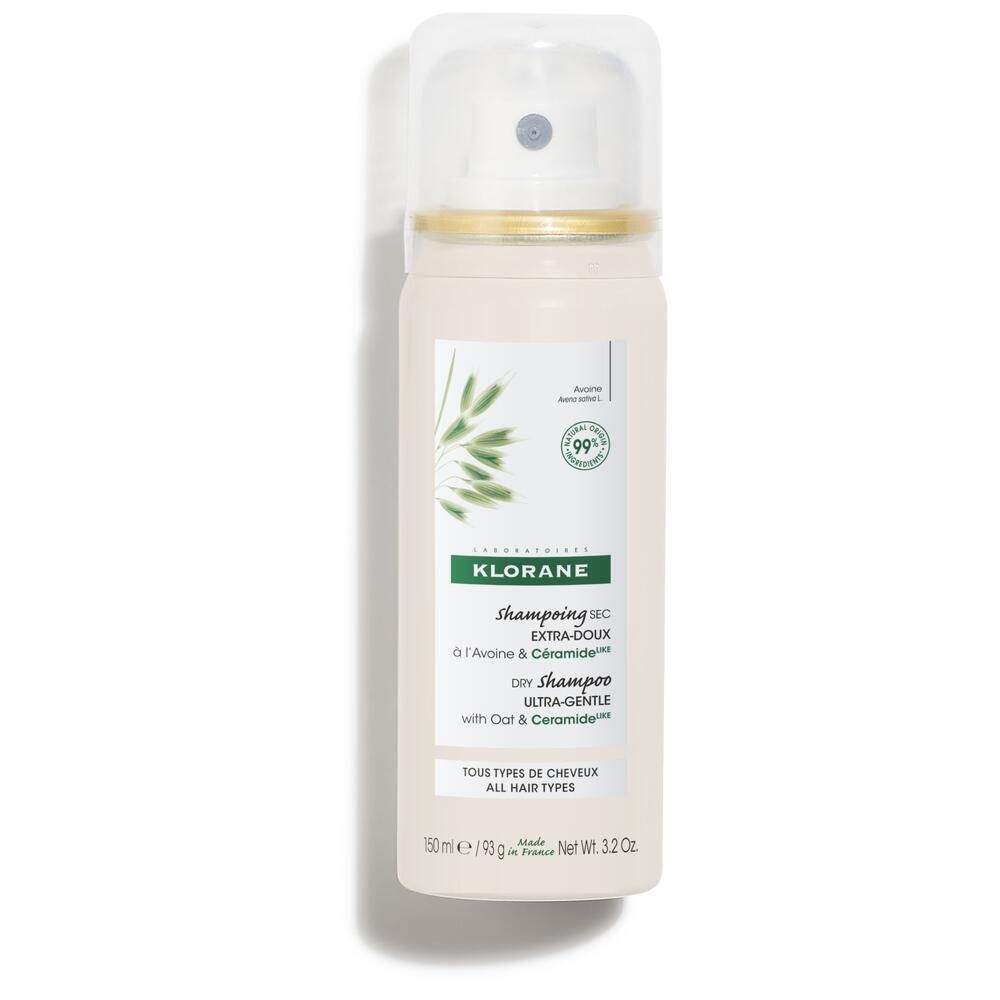 Klorane Shampoing sec Extra-Doux à l'Avoine et Céramideᴸᴵᴷᴱ