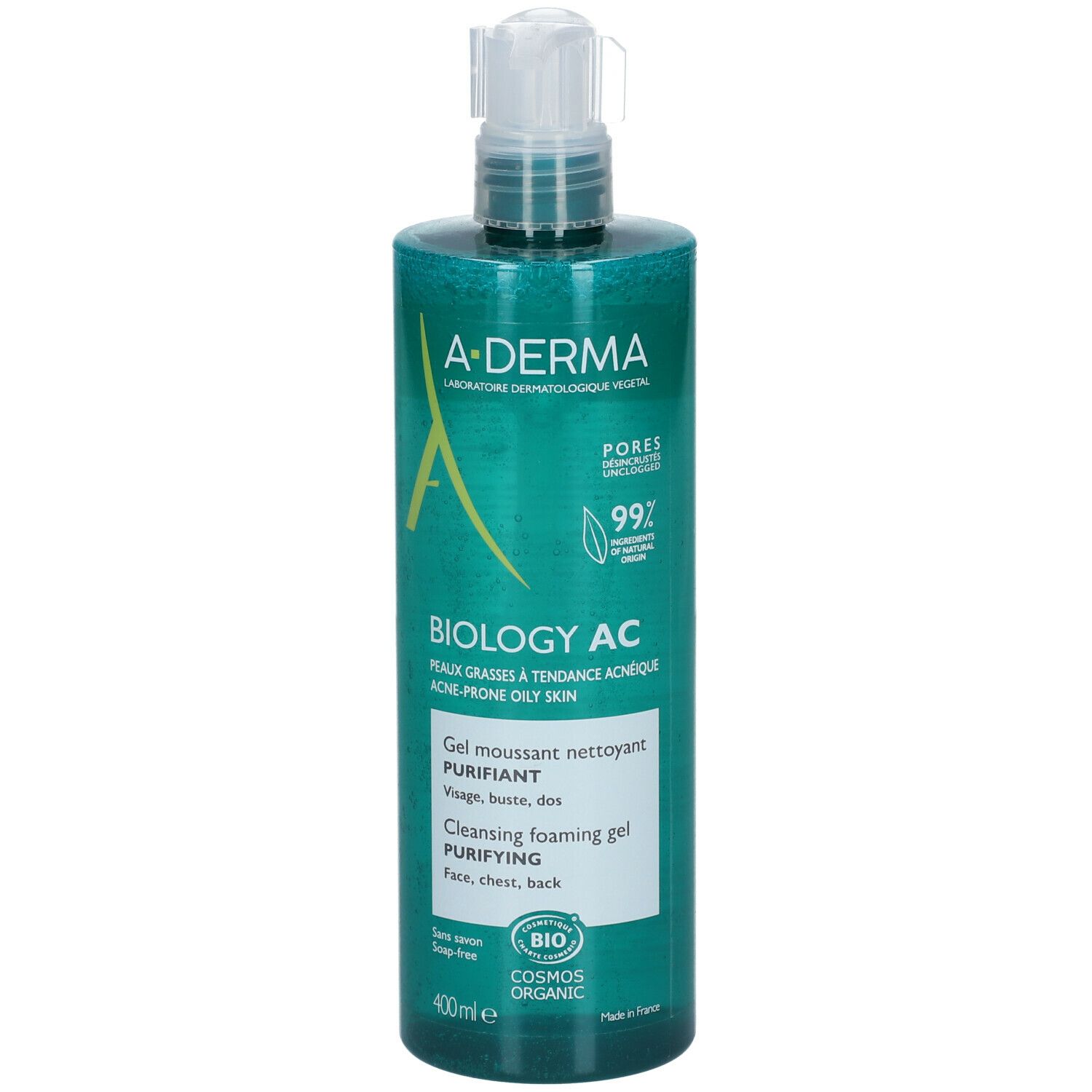 A-Derma Biology AC Gel moussant nettoyant purifiant