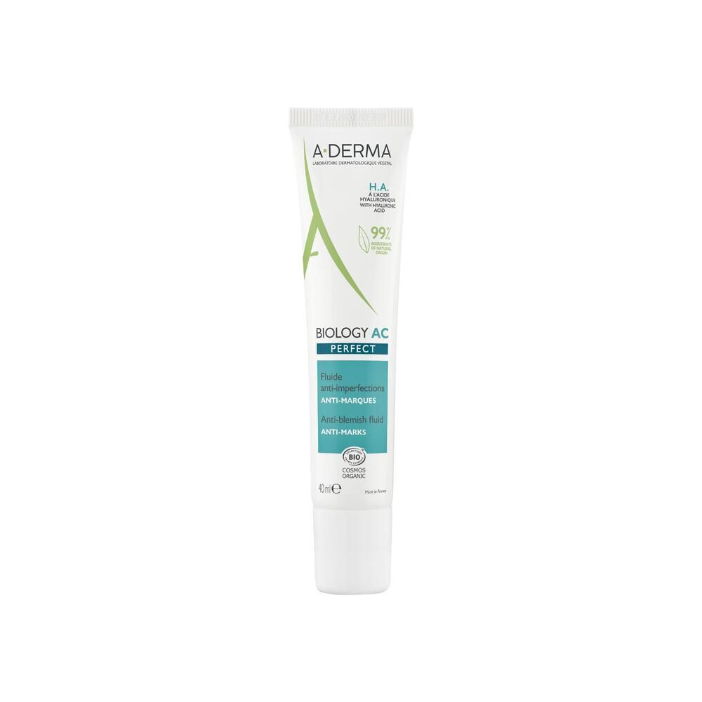 A-Derma Biology AC Perfect Fluide anti-imperfections anti-marques