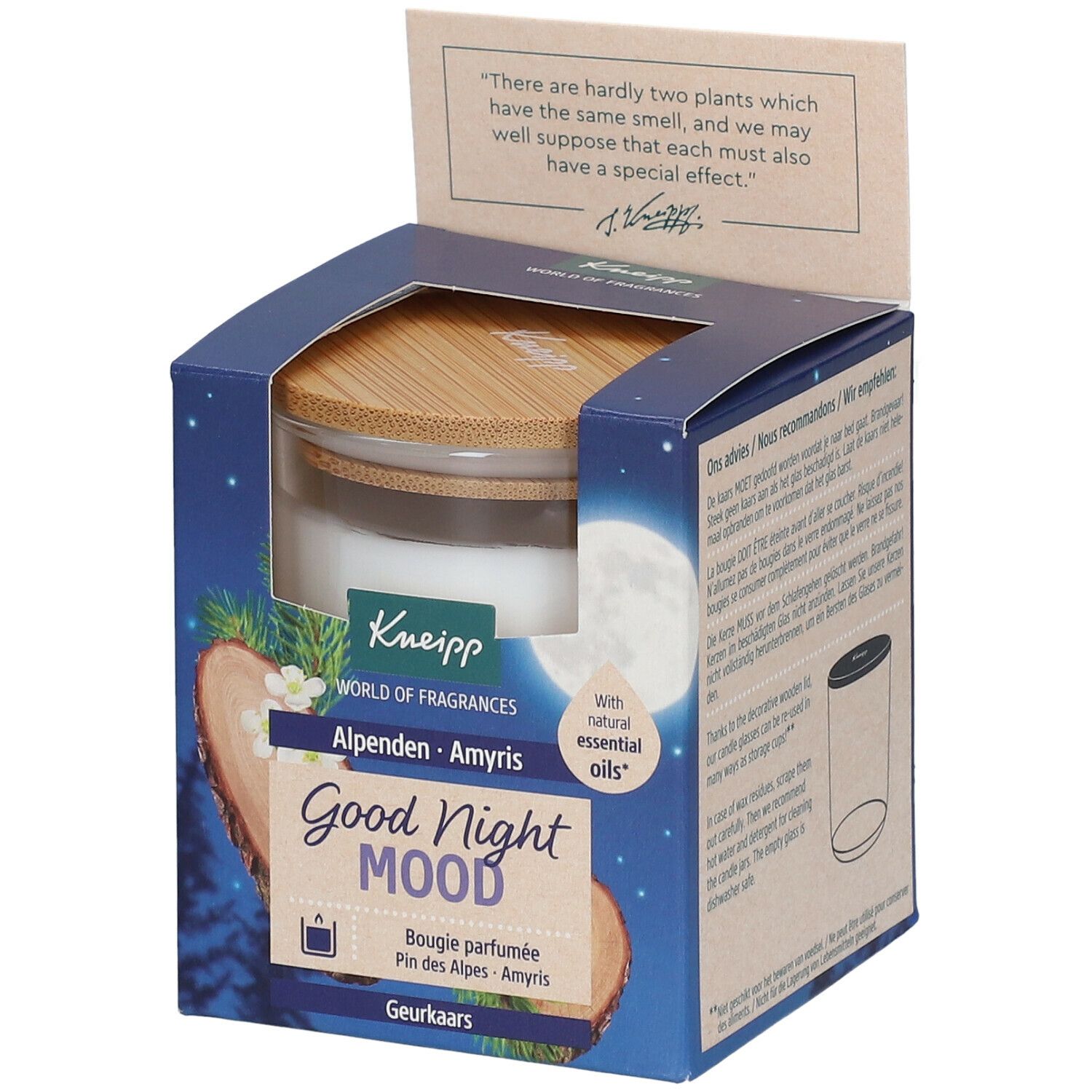 Kneipp Bougie parfumée Good Night