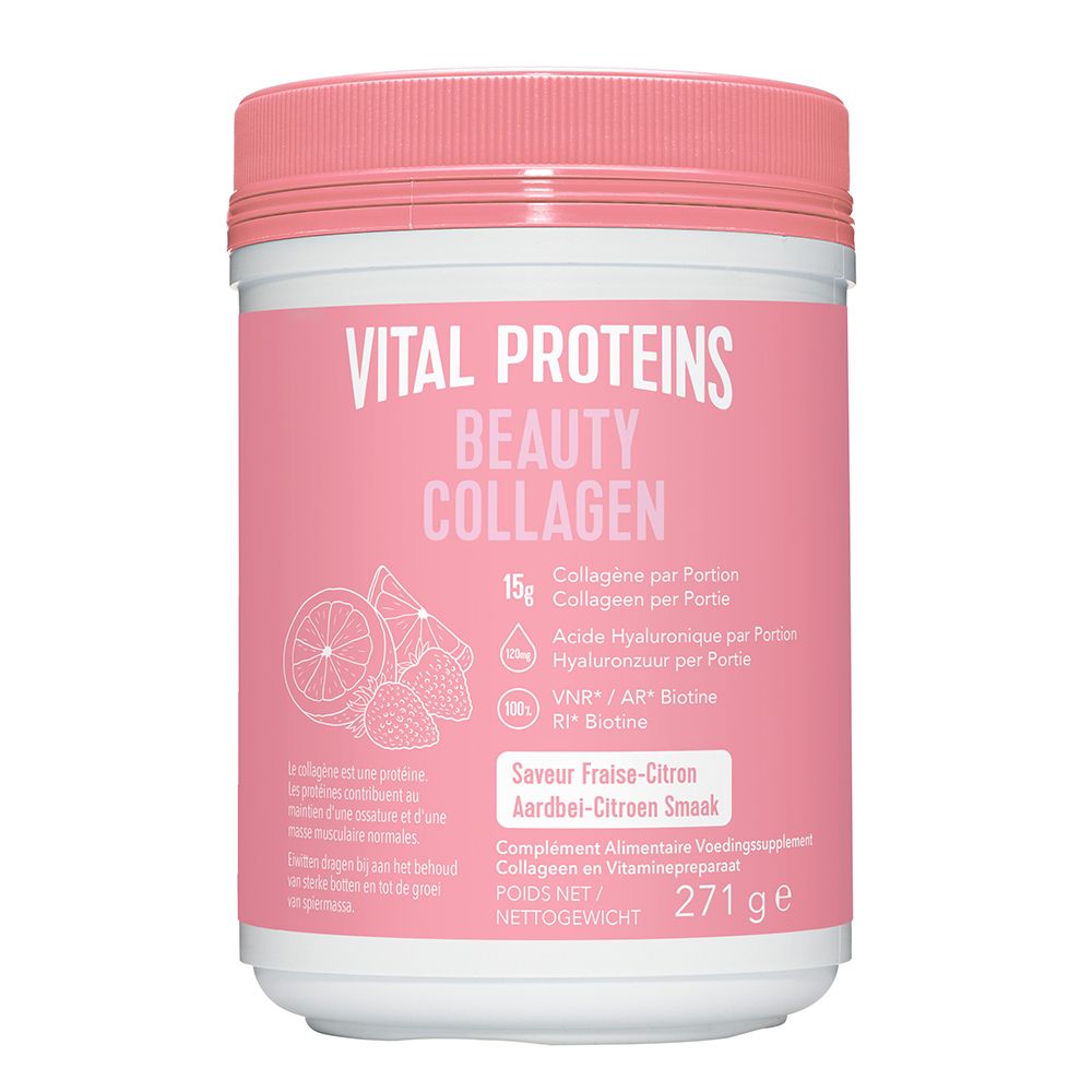 Vital Proteins Beauty Collagen Fraise et Citron