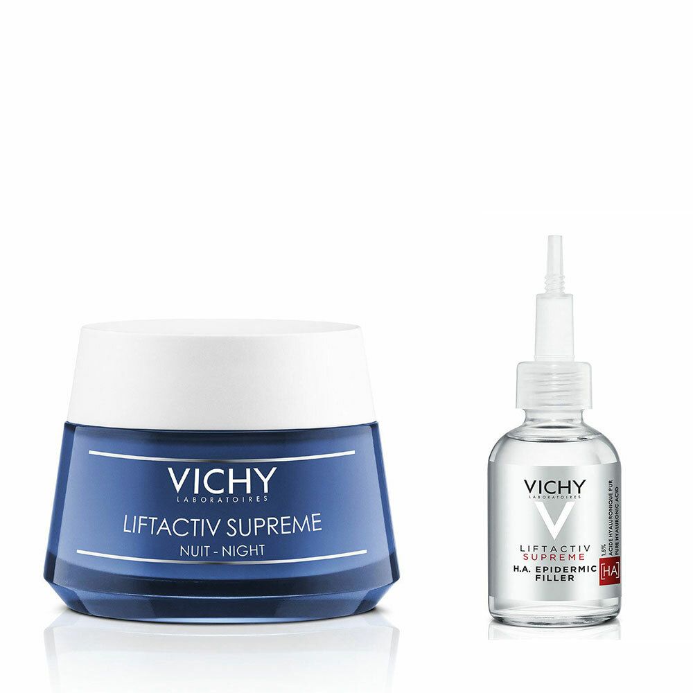 Vichy LiftActiv Supreme H.a. Epidermic Filler Sérum + Vichy LiftActiv Supreme Nuit