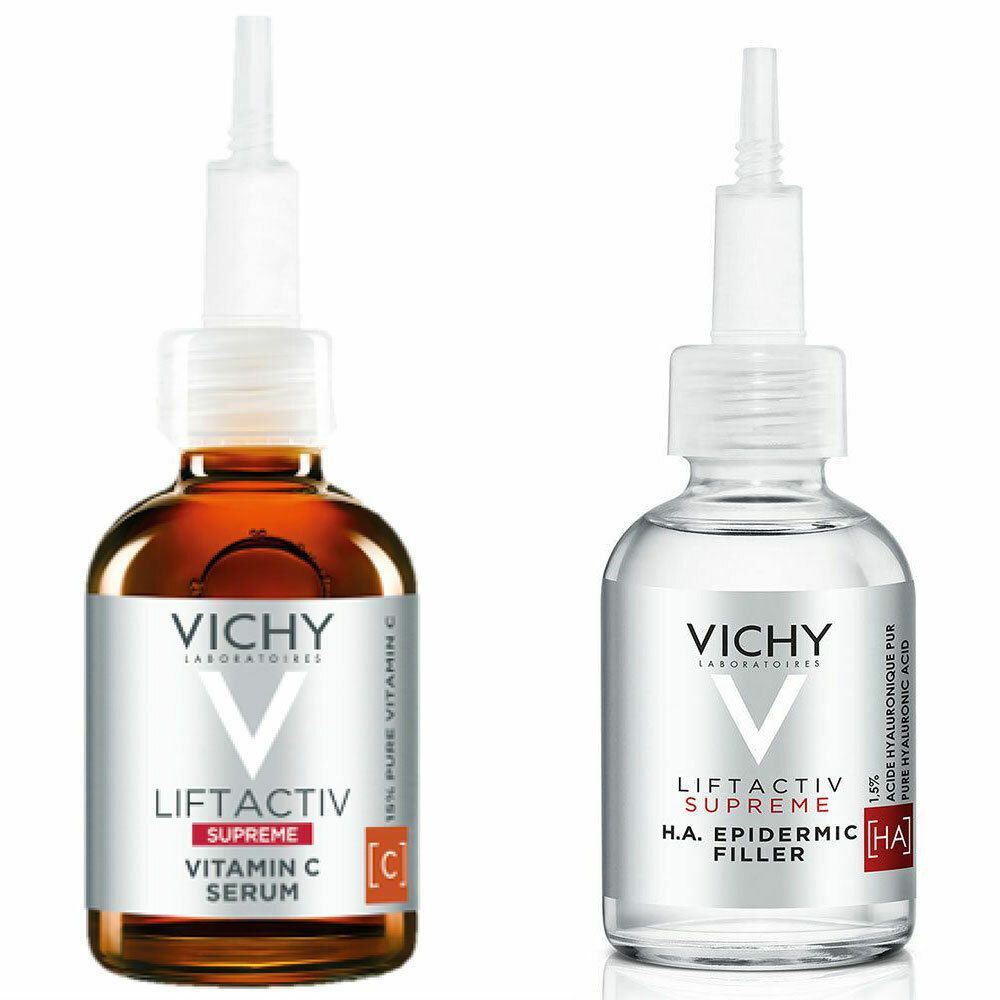 Vichy LiftActiv Supreme Sérum Vitamine C + Vichy LiftActiv Supreme H.a. Epidermic Filler Sérum