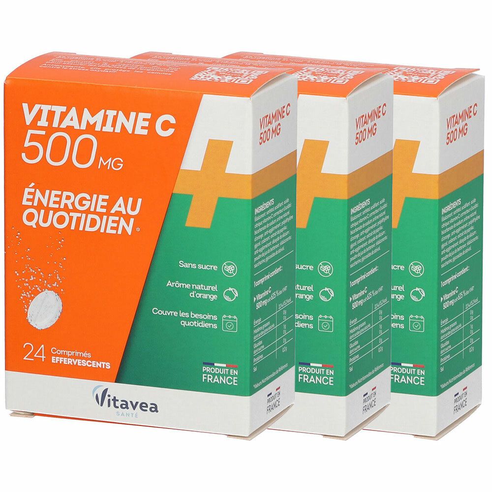 Nutrisanté Énergie AU Quotidien Vitamine C 500 mg