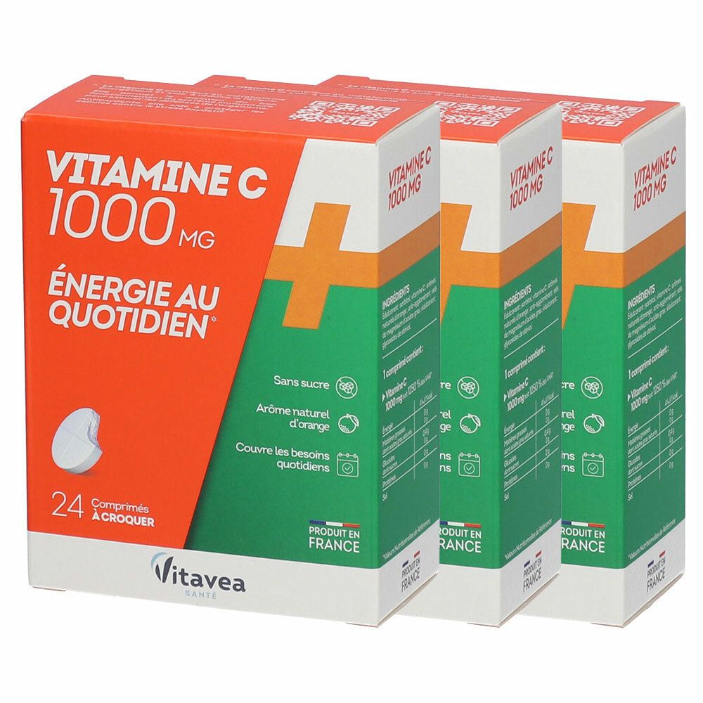 Nutrisanté Énergie AU Quotidien Vitamine C 1000 mg