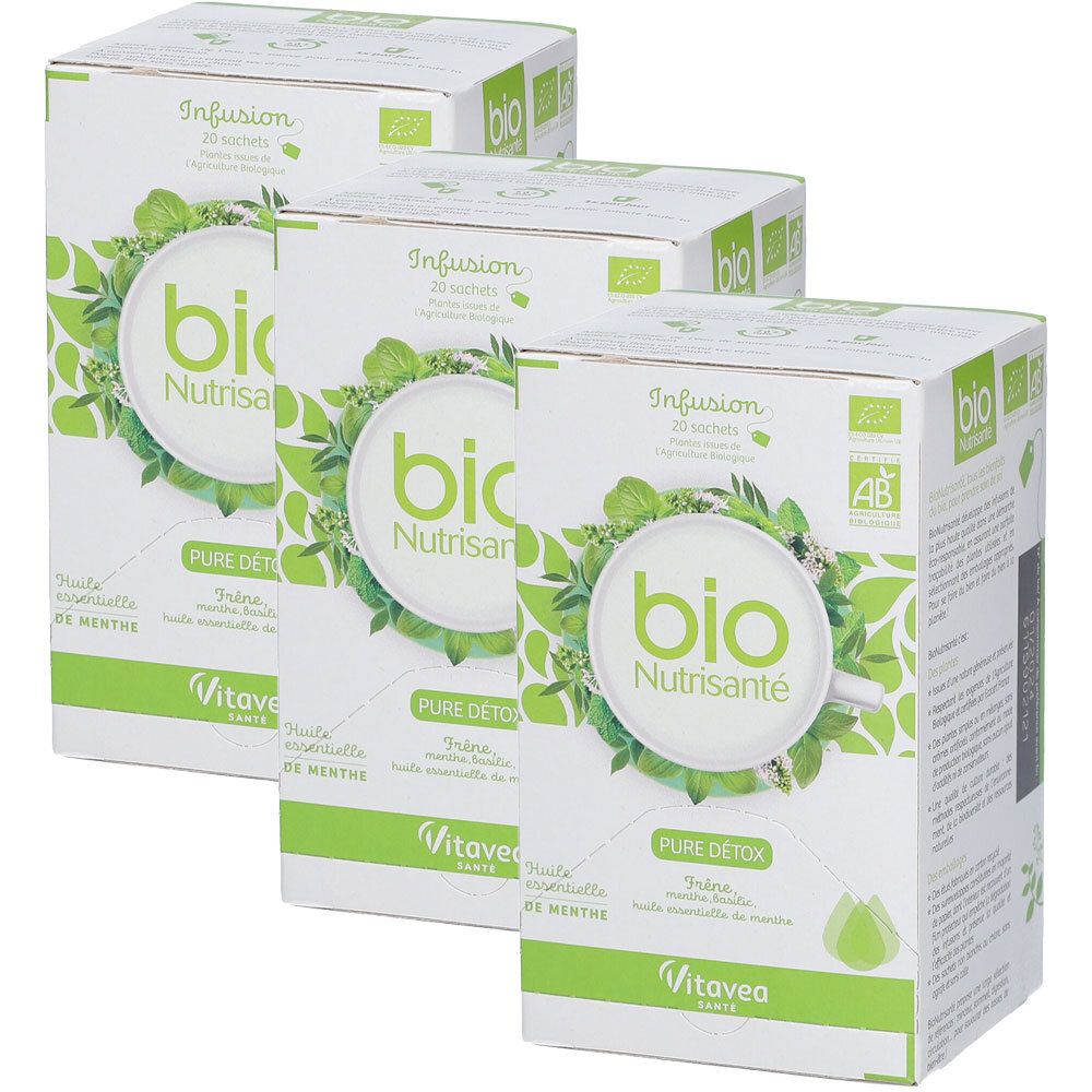bio Nutrisanté Infusion Huile Essentielle Pure Détox