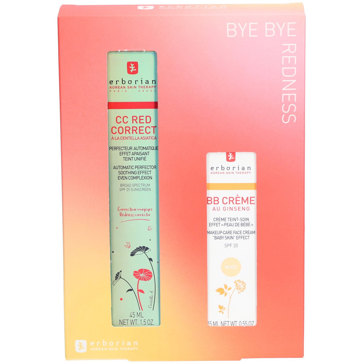 ERBORIAN Coffret Bye Bye Redness