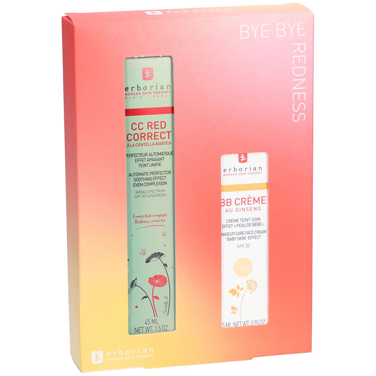 ERBORIAN Coffret Bye Bye Redness