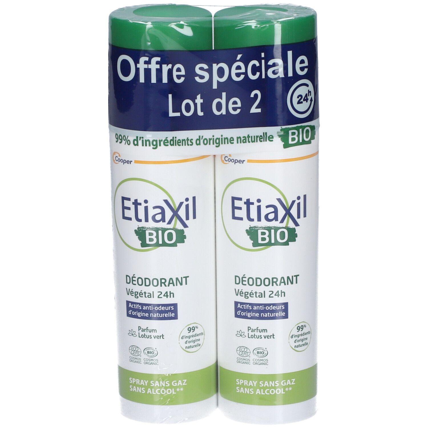Etiaxil DEO VEG 24H SPR 100Mlx2