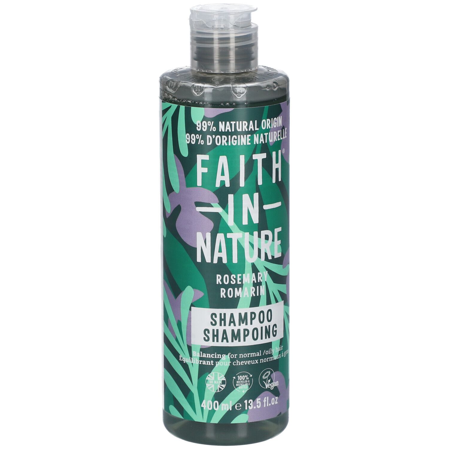 FAITH IN NATURE® Shampoing au Romarin
