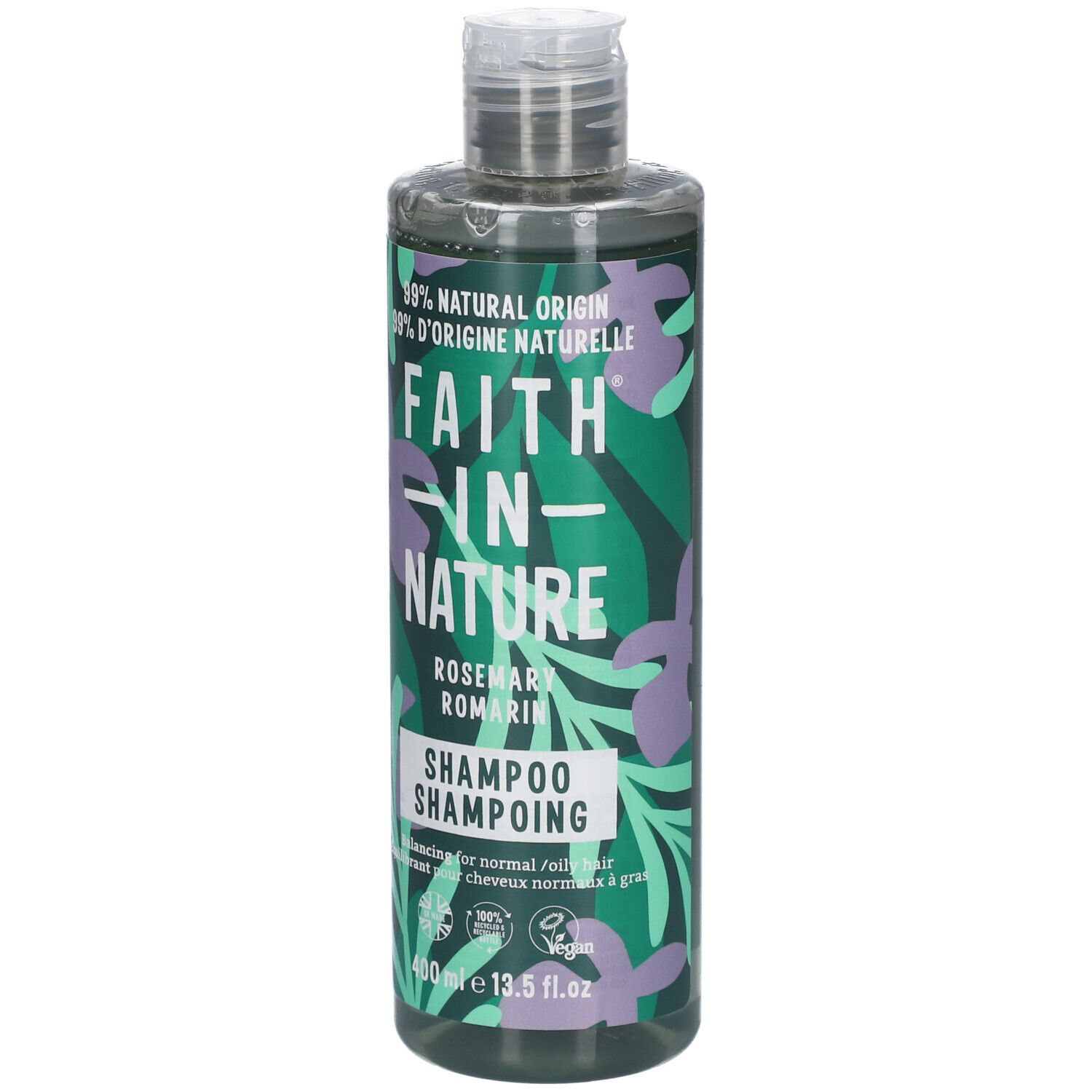 FAITH IN NATURE® Shampoing au Romarin