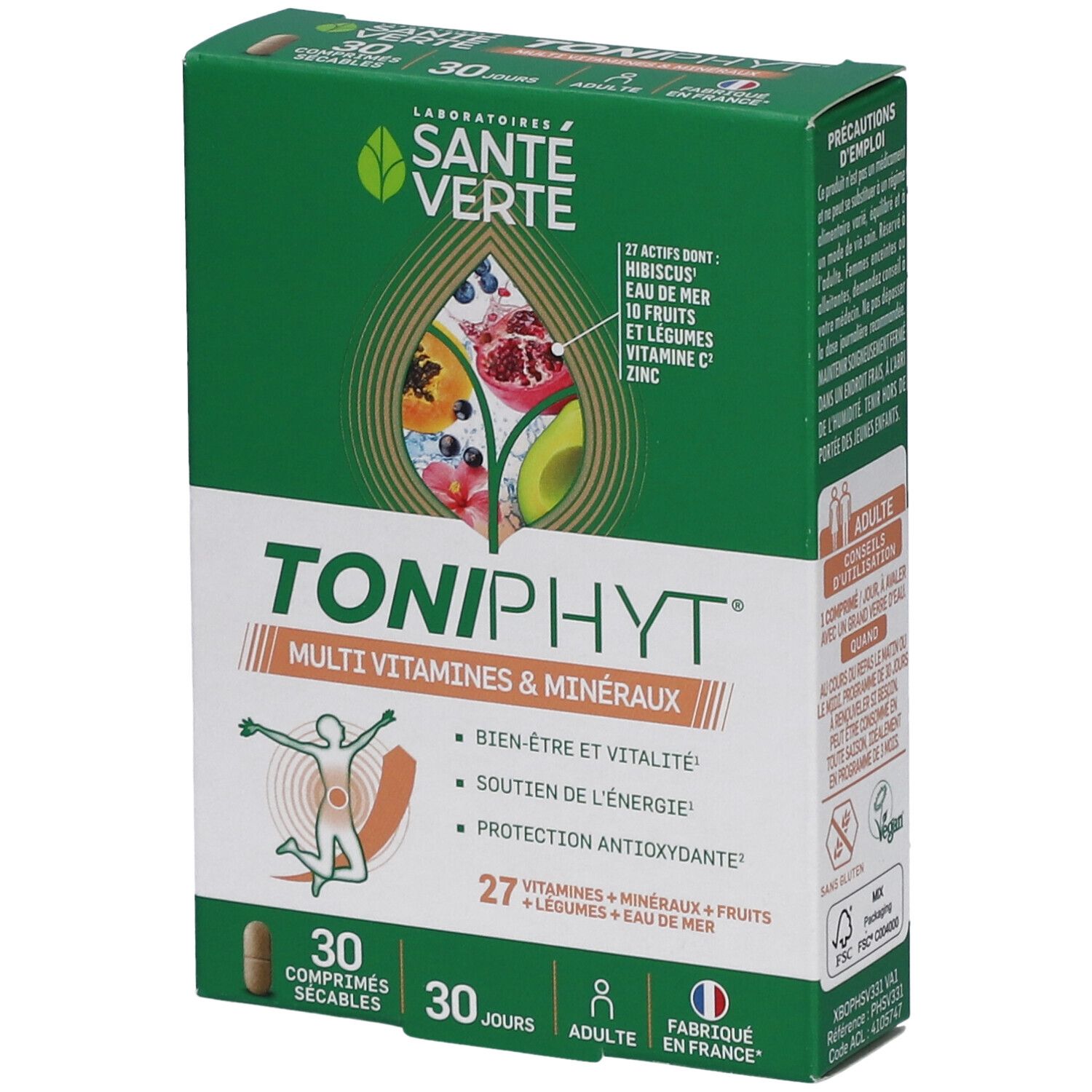 Toniphyt Multina Sante Verte Cpr30