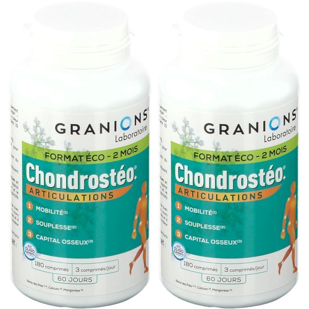 Laboratoire des Granions® Chondrostéo®+ Articulations