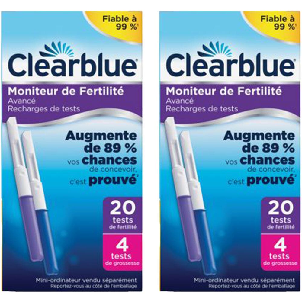 Clearblue® Moniteur de Fertilité Avancé Recharge test