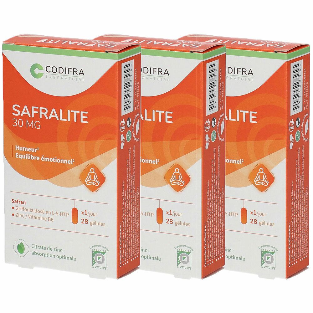 Codifra safralite 30 mg