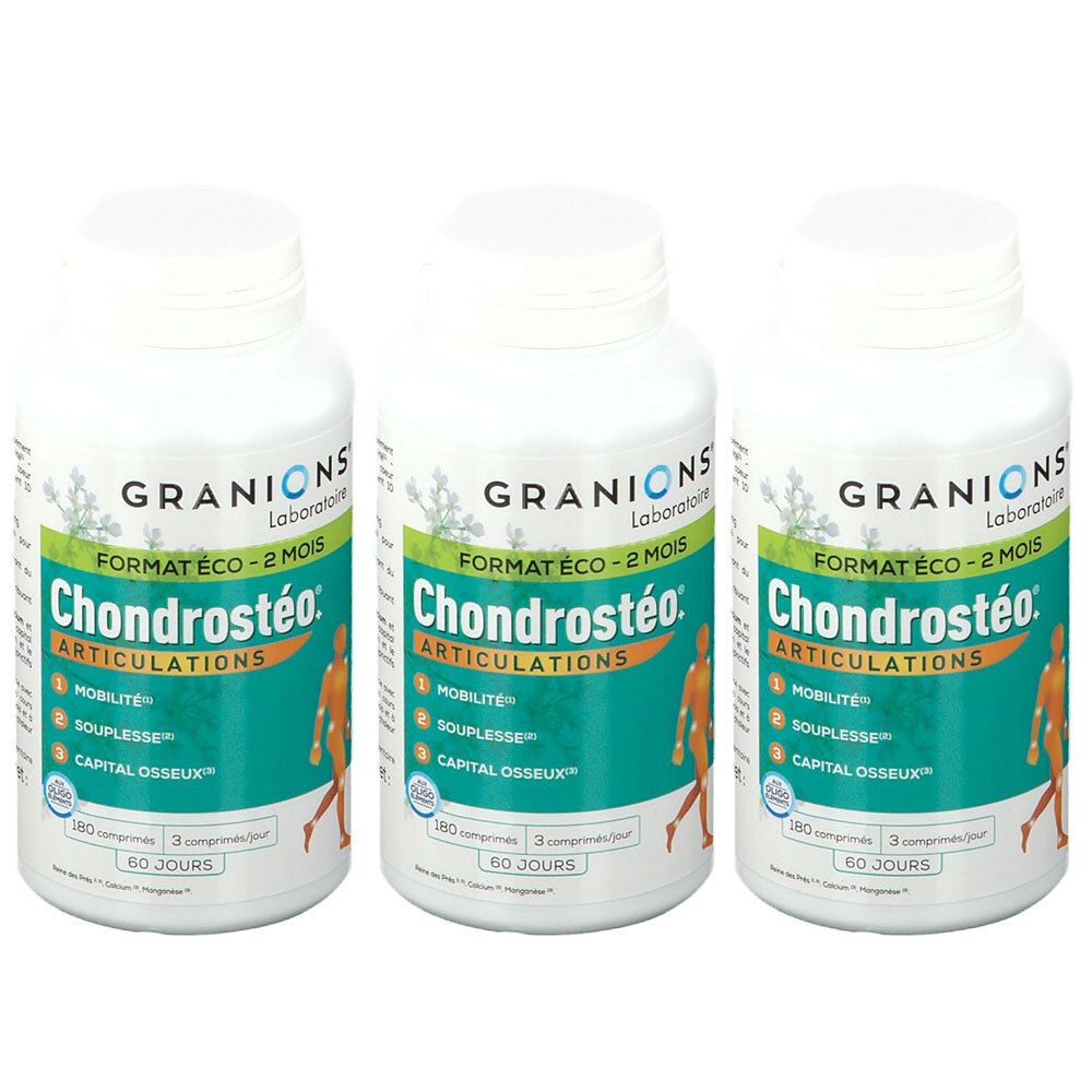 Laboratoire des Granions® Chondrostéo®+ Articulations