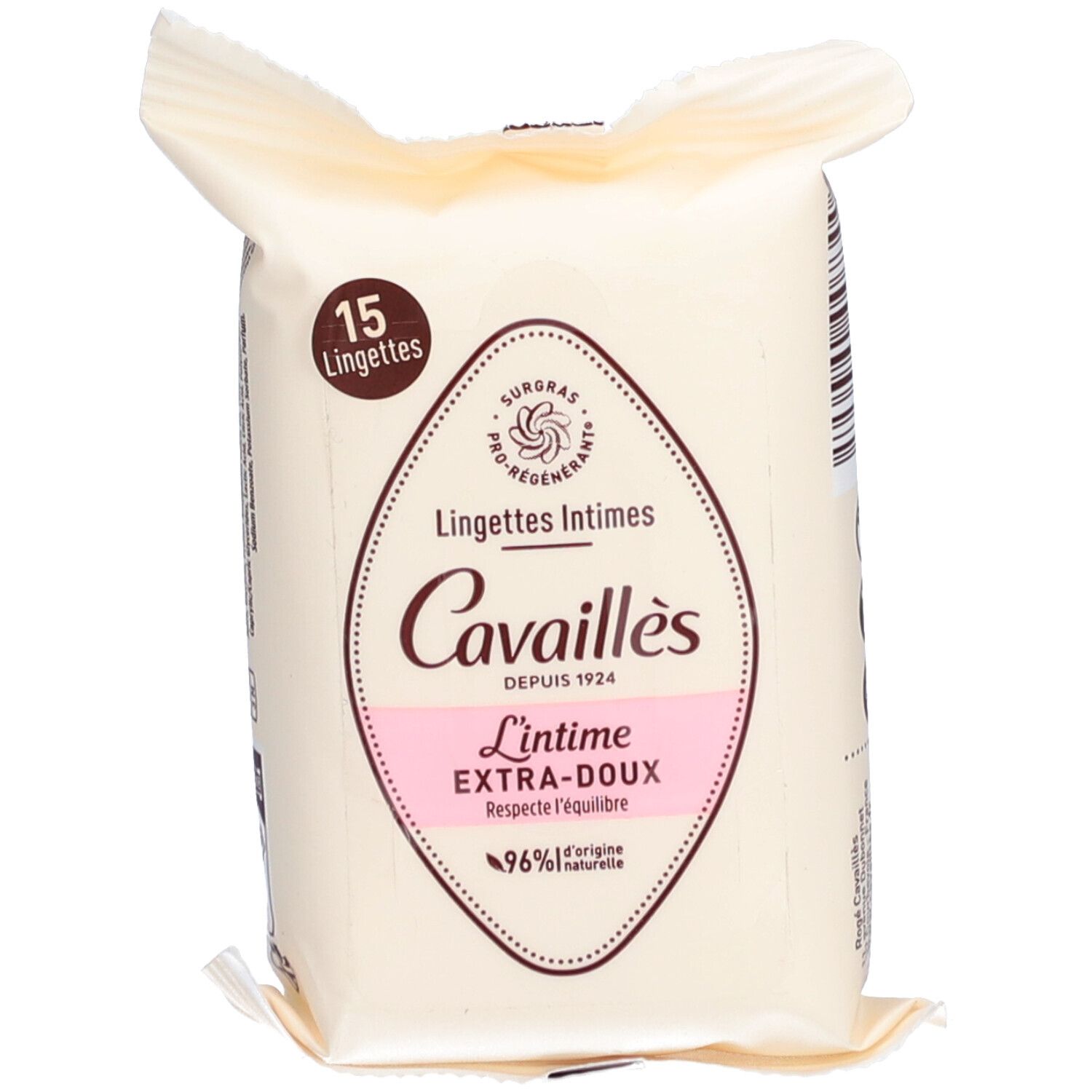 Cavaillès Lingettes Intimes Extra-Doux