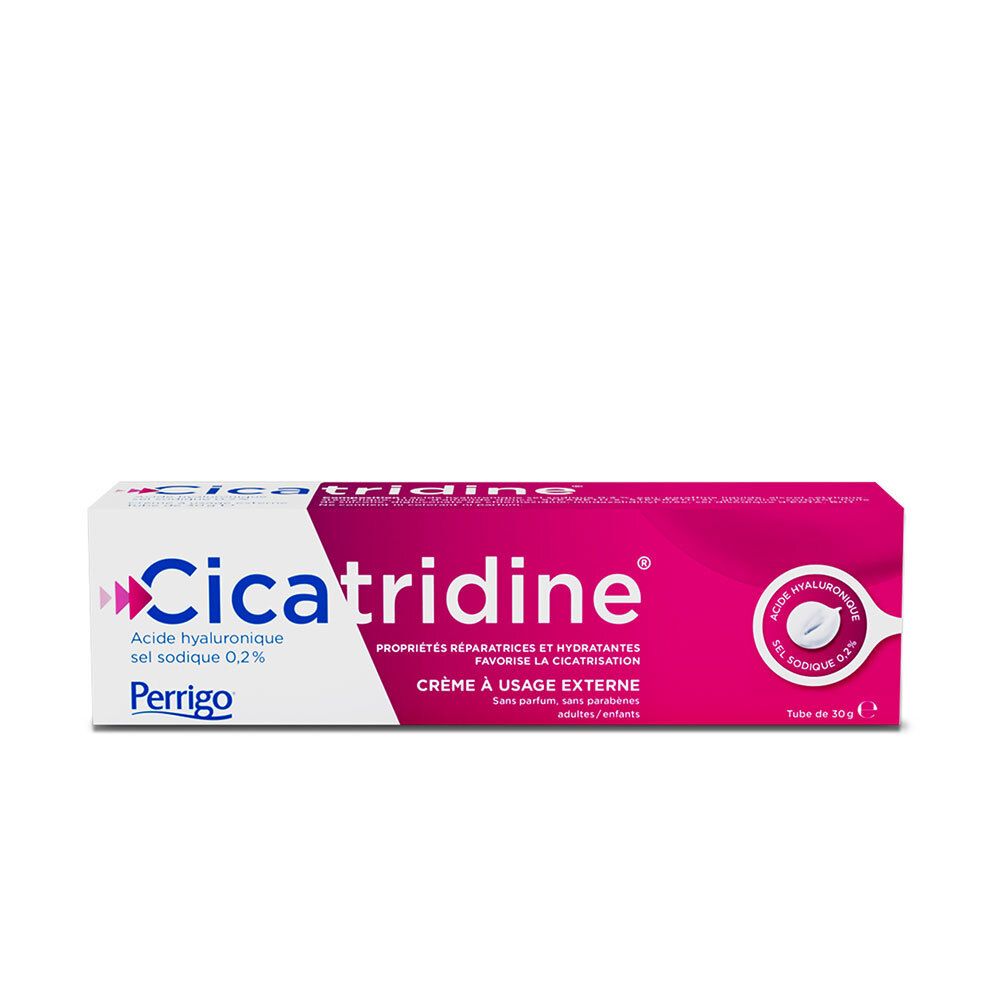 Cicatridine - Crème favorisant la cicatrisation à l'Acide Hyaluronique 30 g