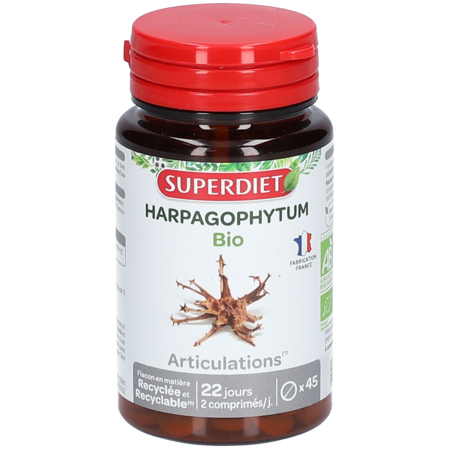 Super Diet Harpagophytum Bio Articulations Gélules