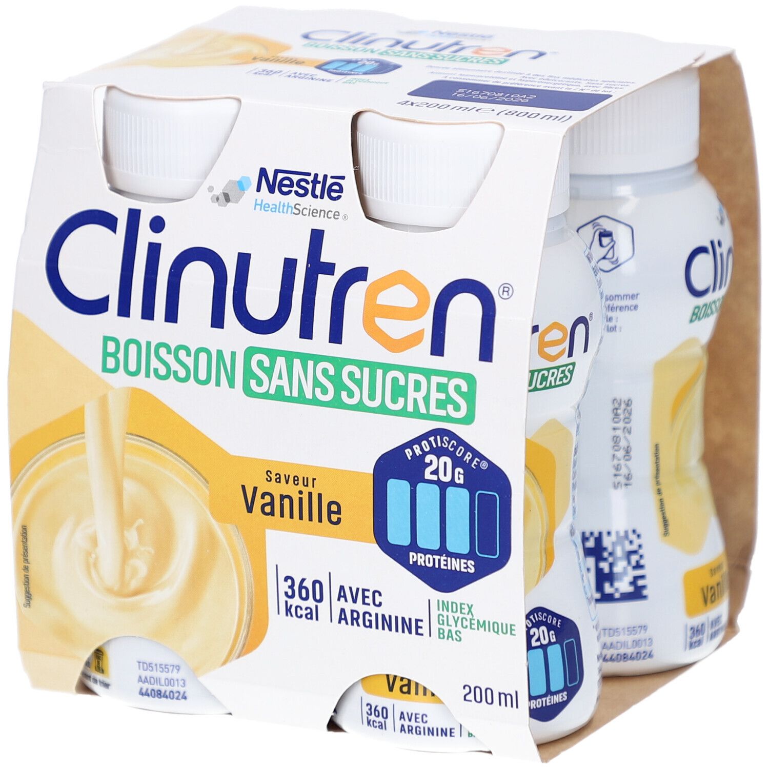 Nestle+Clinutren+Boisson+Sans+Sucres+Vanille