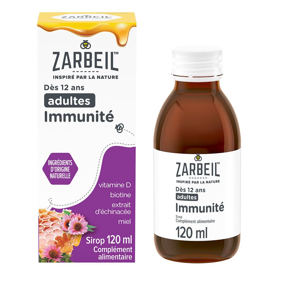 Zarbeil Sirop adultes immunité