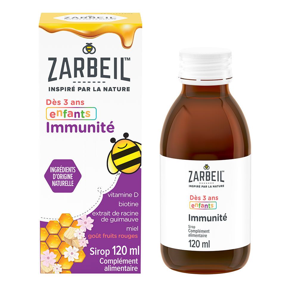 Zarbeil Sirop enfant immunité