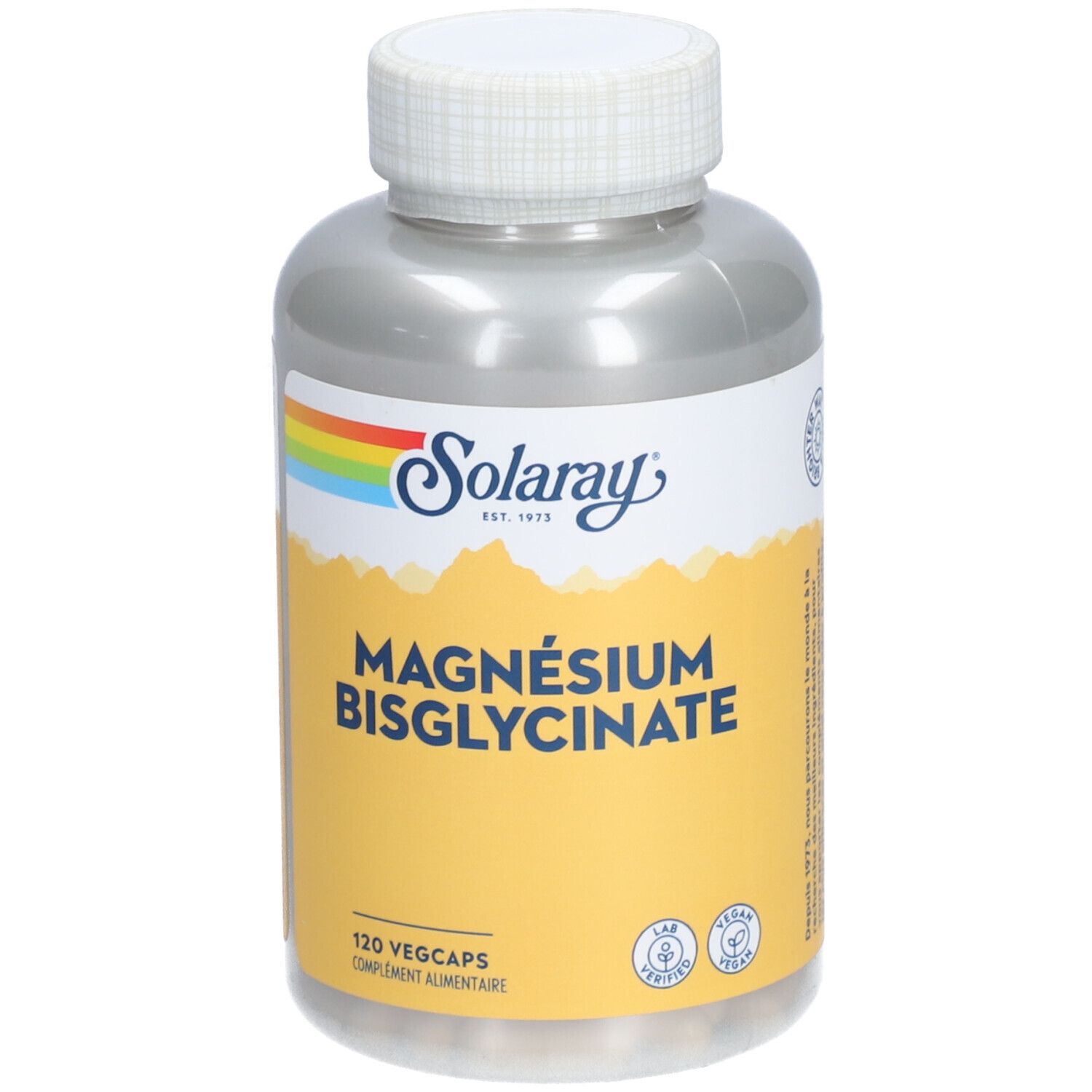 Solaray Magnesium Bisglyc Caps de 120