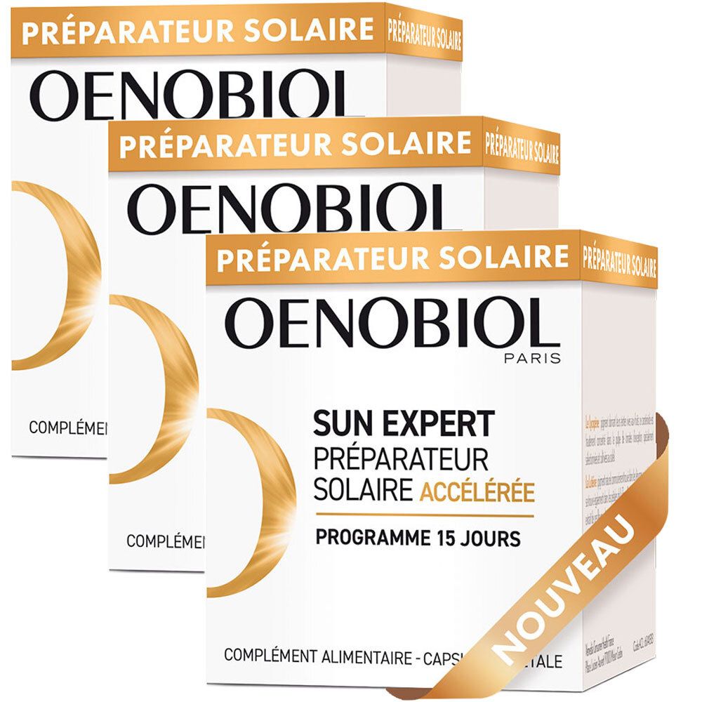 Oenobiol SUN Expert Préparateur solaire accélérée