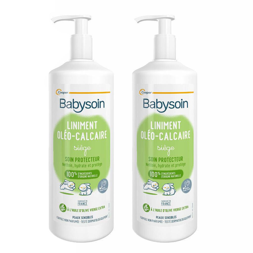 Babysoin Liniment Oléo-Calcaire - 2 x 750 ML