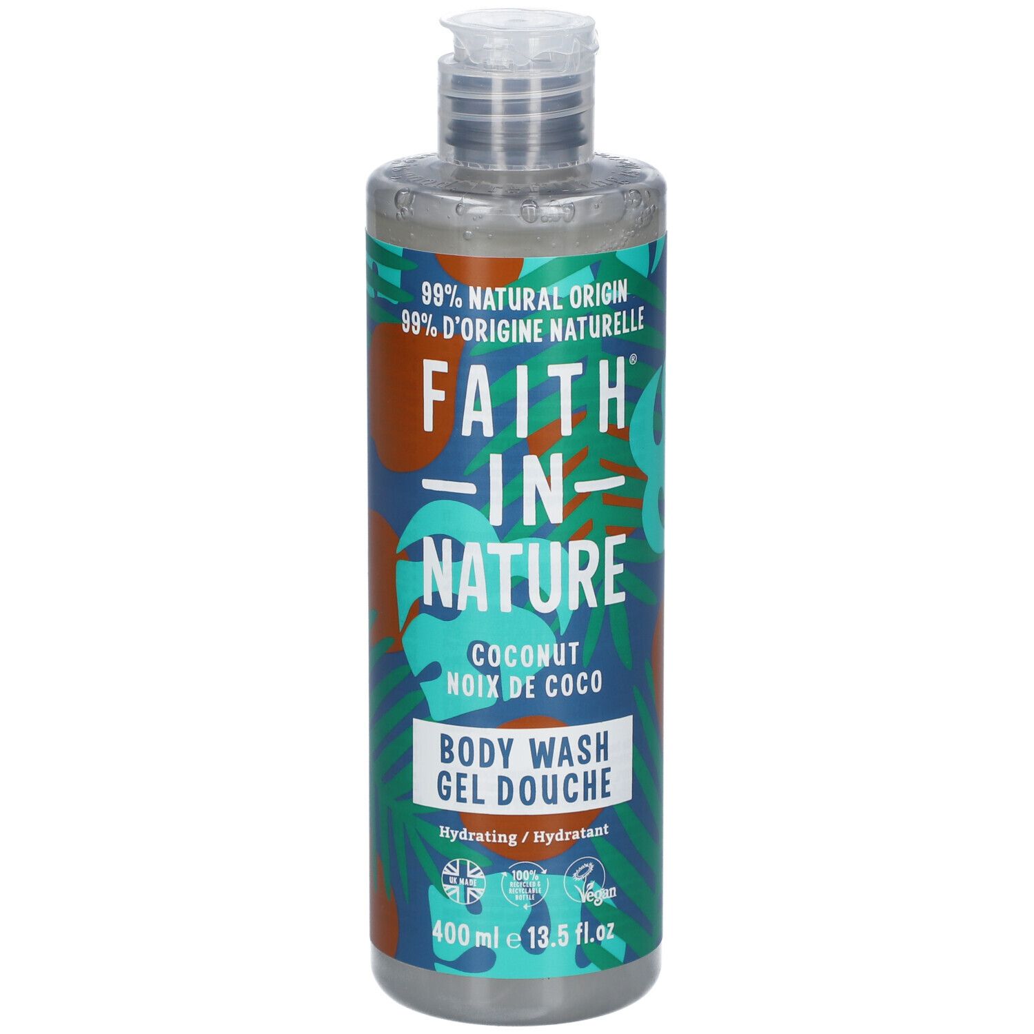 Faith IN Nature Gel douche coco