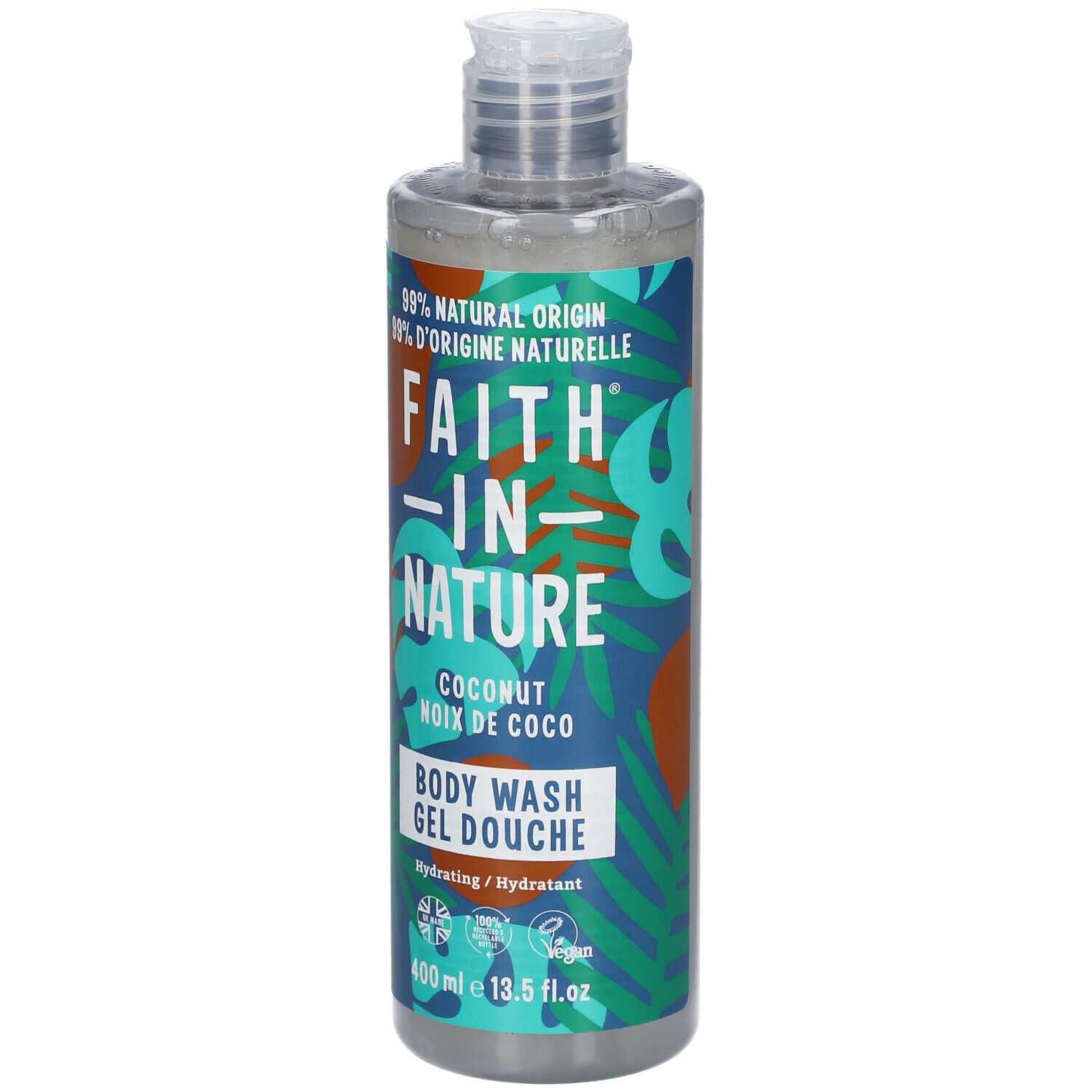 FAITH IN NATURE Kokosnuss-Duschgel