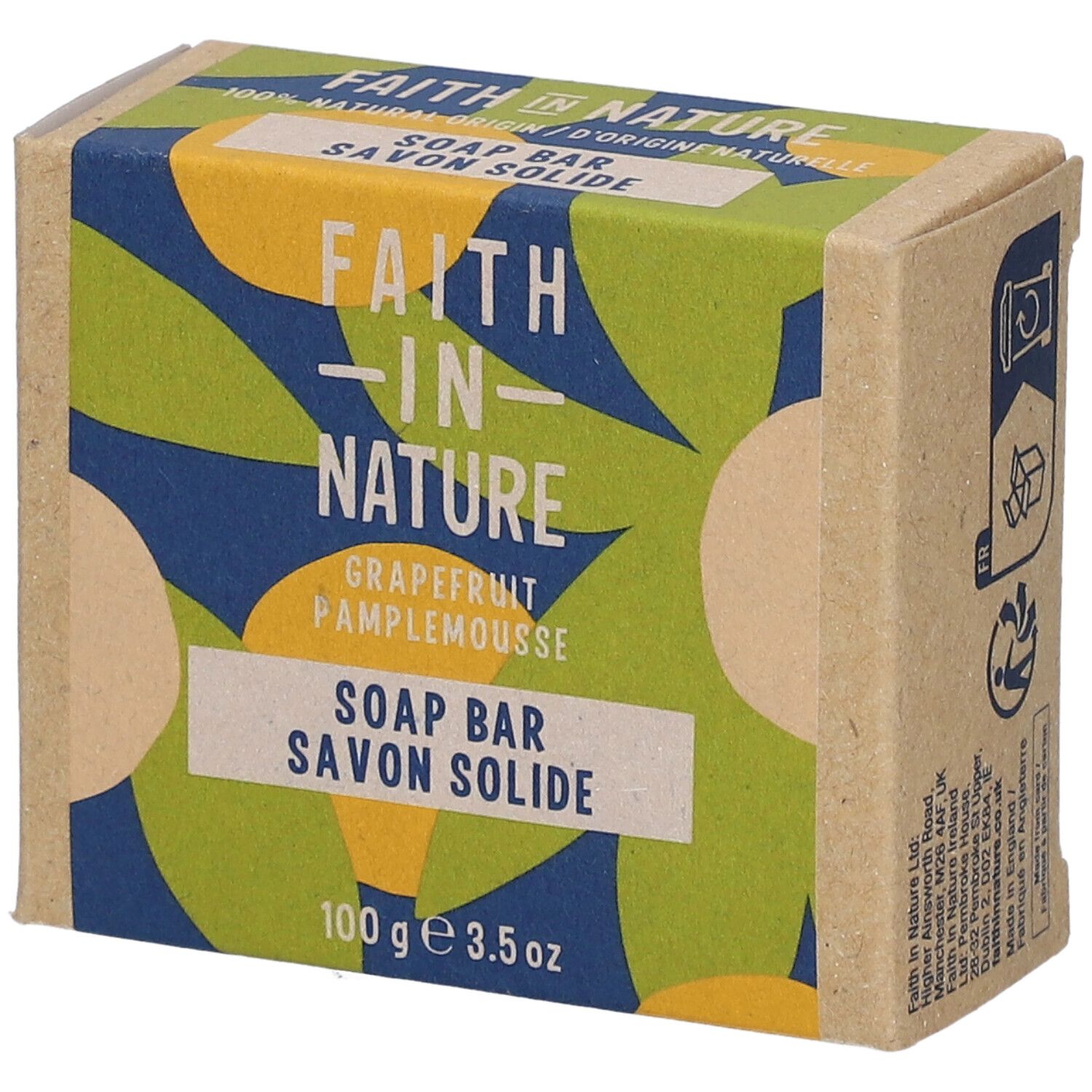 Faith IN Nature Savon solide pamplemousse