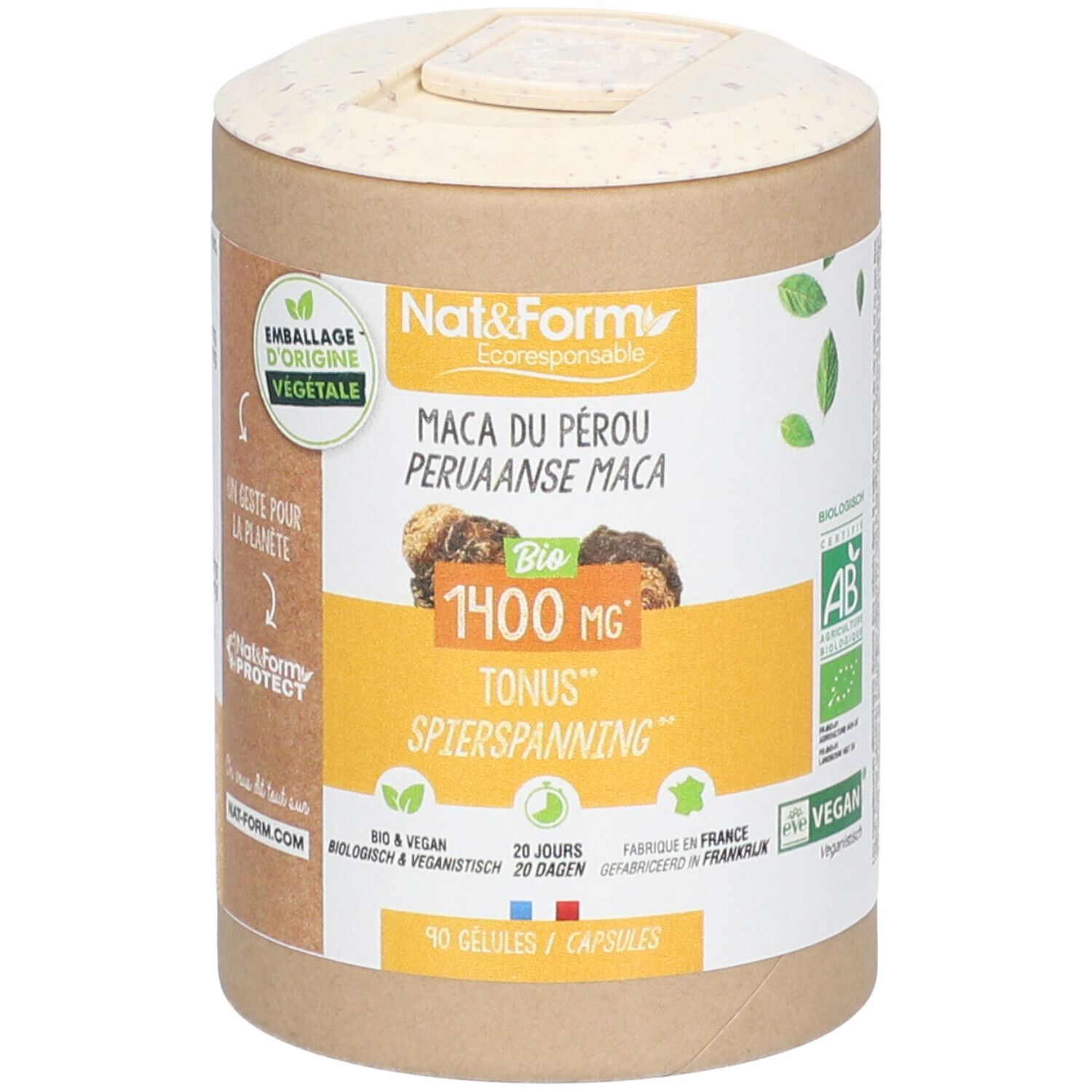 Nat&Form Maca DU Pérou BIO