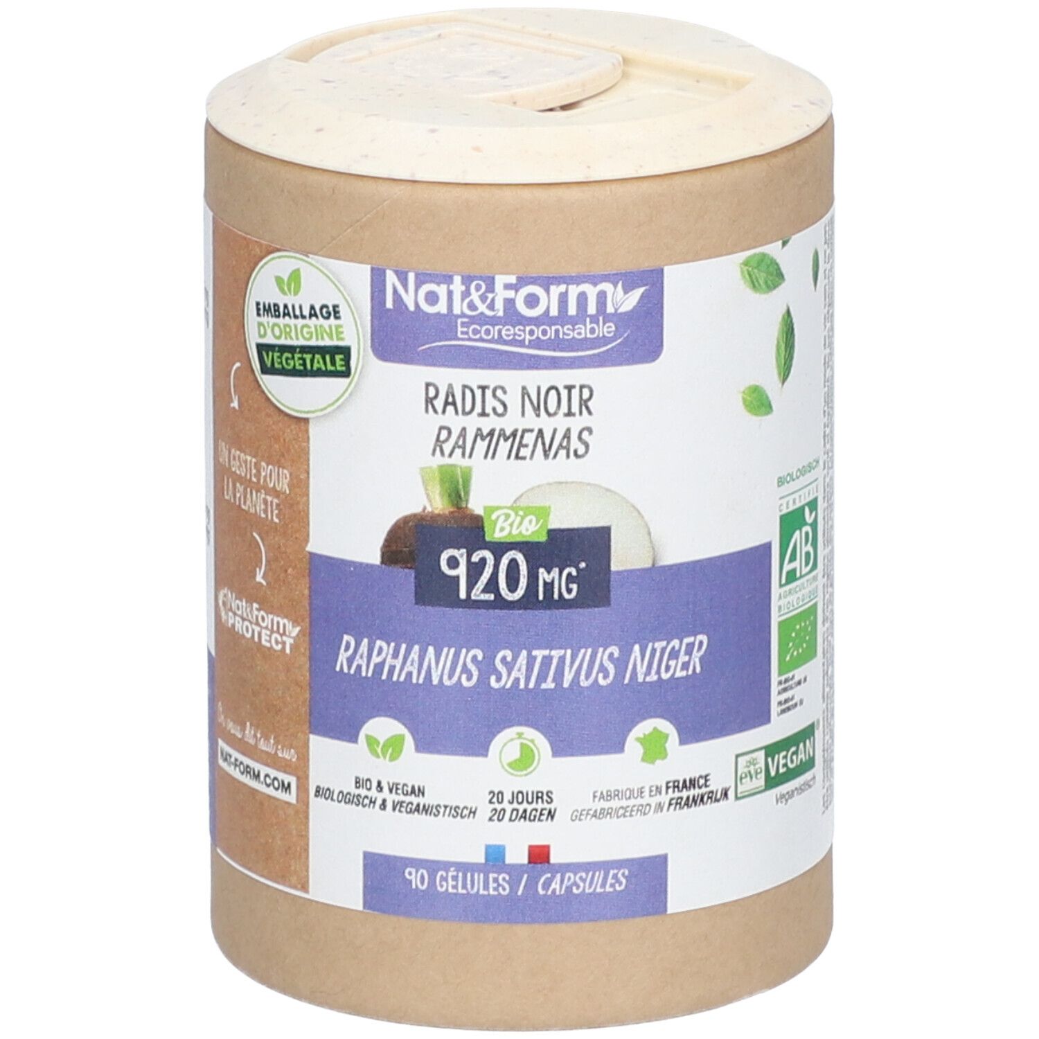 Nat&Form Radis Noir BIO