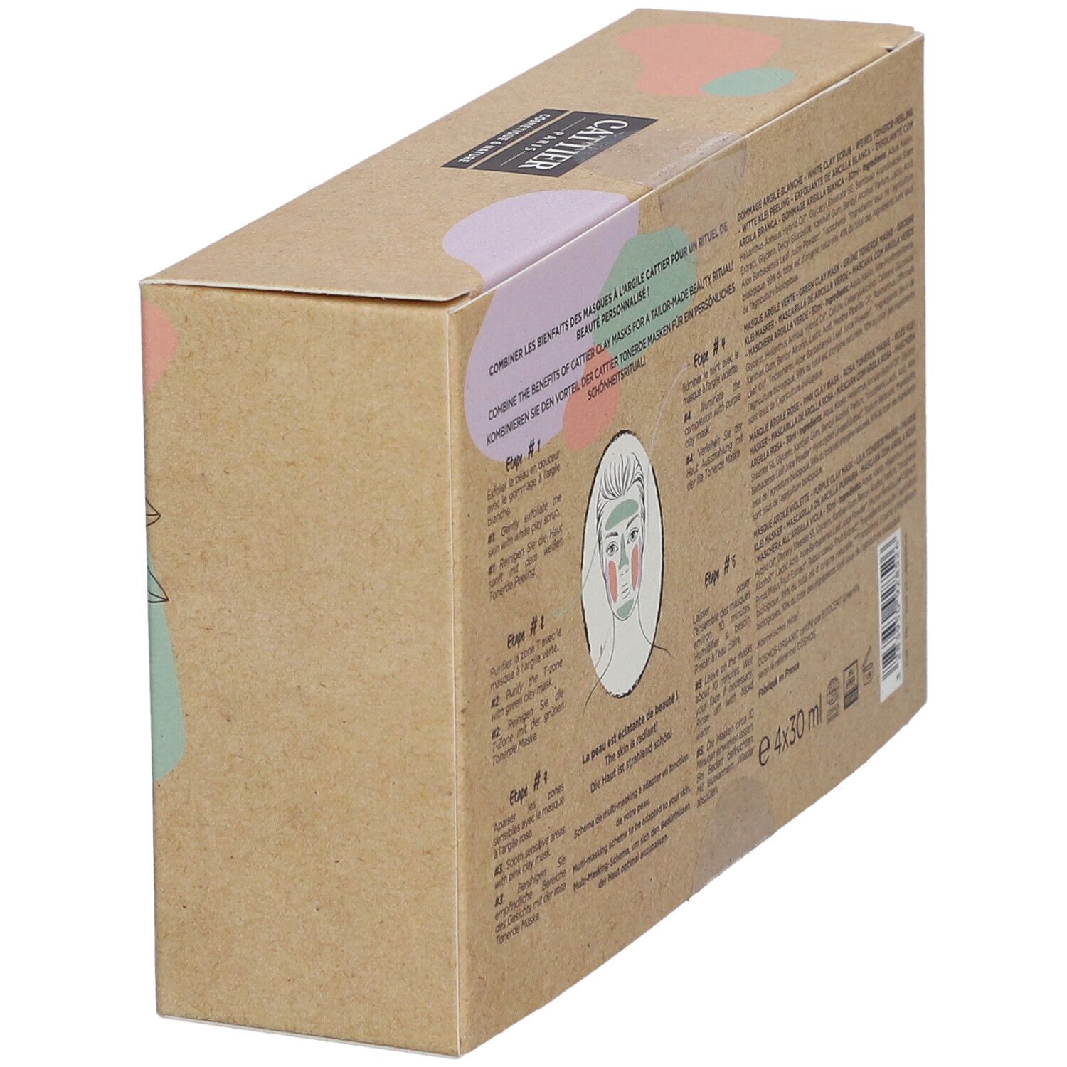 CATTIER Multi-Masking-Set mit Tonerde