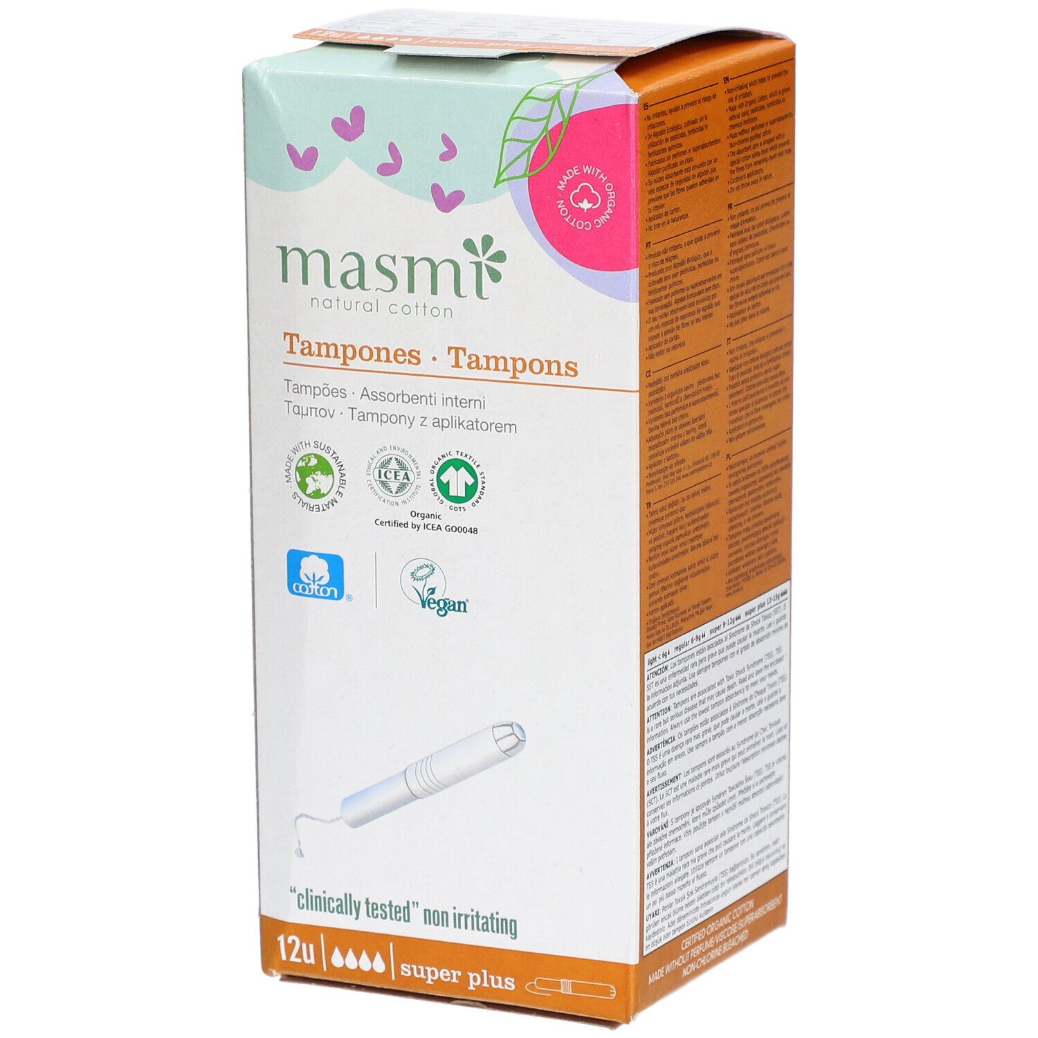 Masmi Tampons Super Plus avec Applicateur