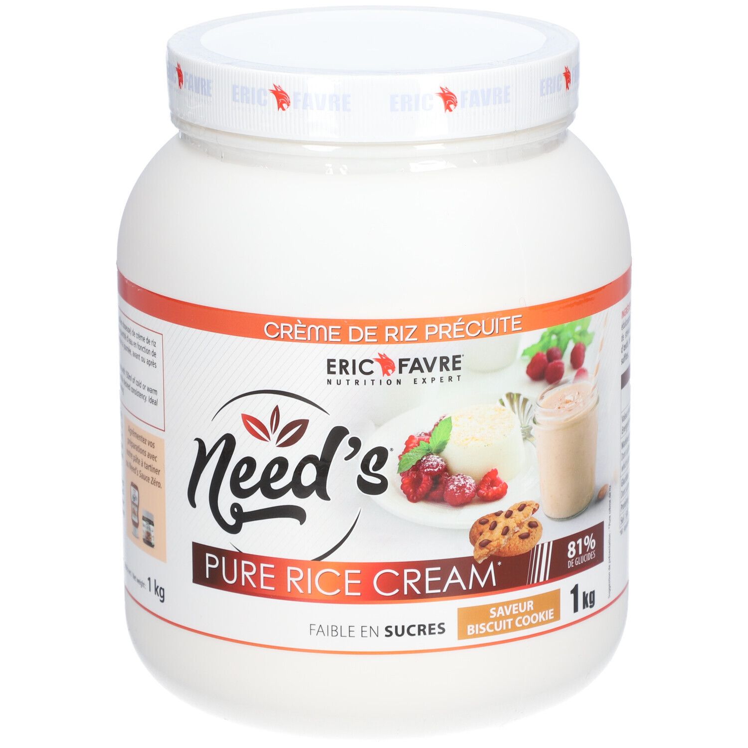 Eric Favre Need's Pure Rice Cream - Crème de riz Biscuit Cookie