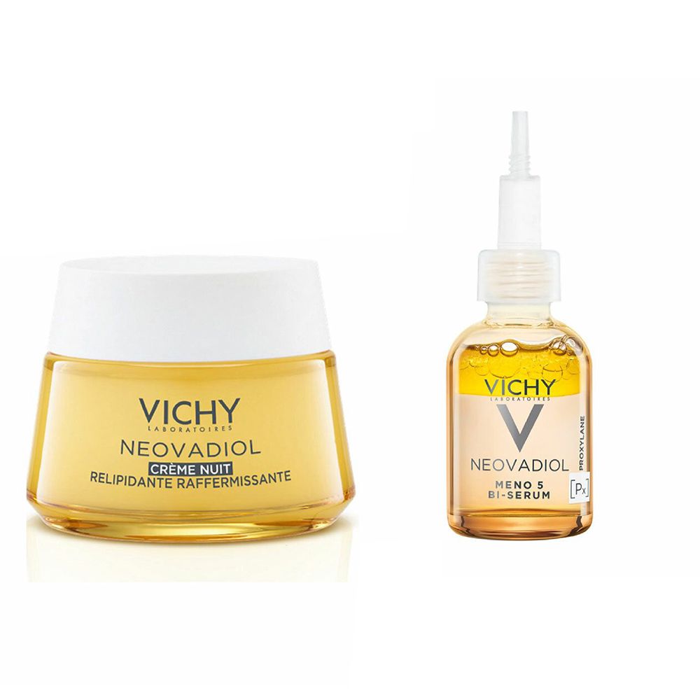 Vichy Neovadiol Ménopause Meno 5 Bi-Serum Relâchement & Taches brunes + Post-Menopause Crème Nuit Re