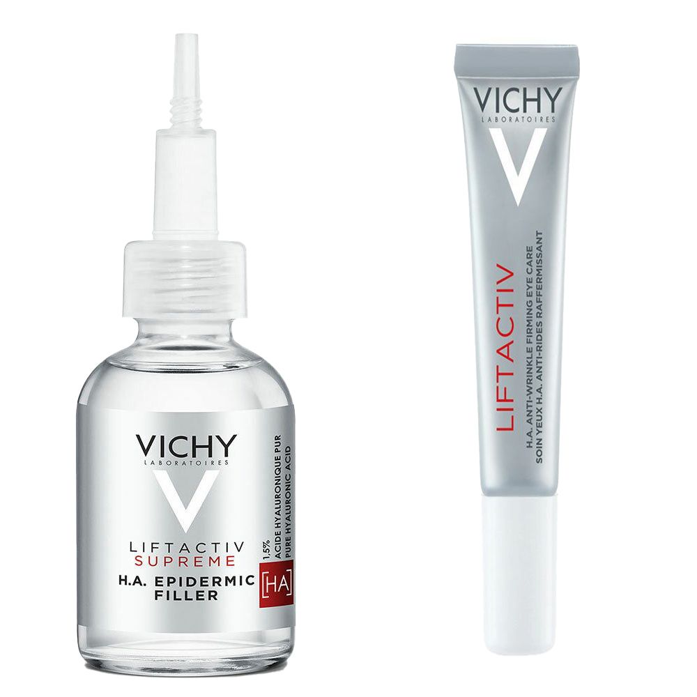 Vichy LiftActiv Suprême H.a. Epidermic Filler Sérum + Liftactiv Supreme Soin yeux anti-rides & anti-
