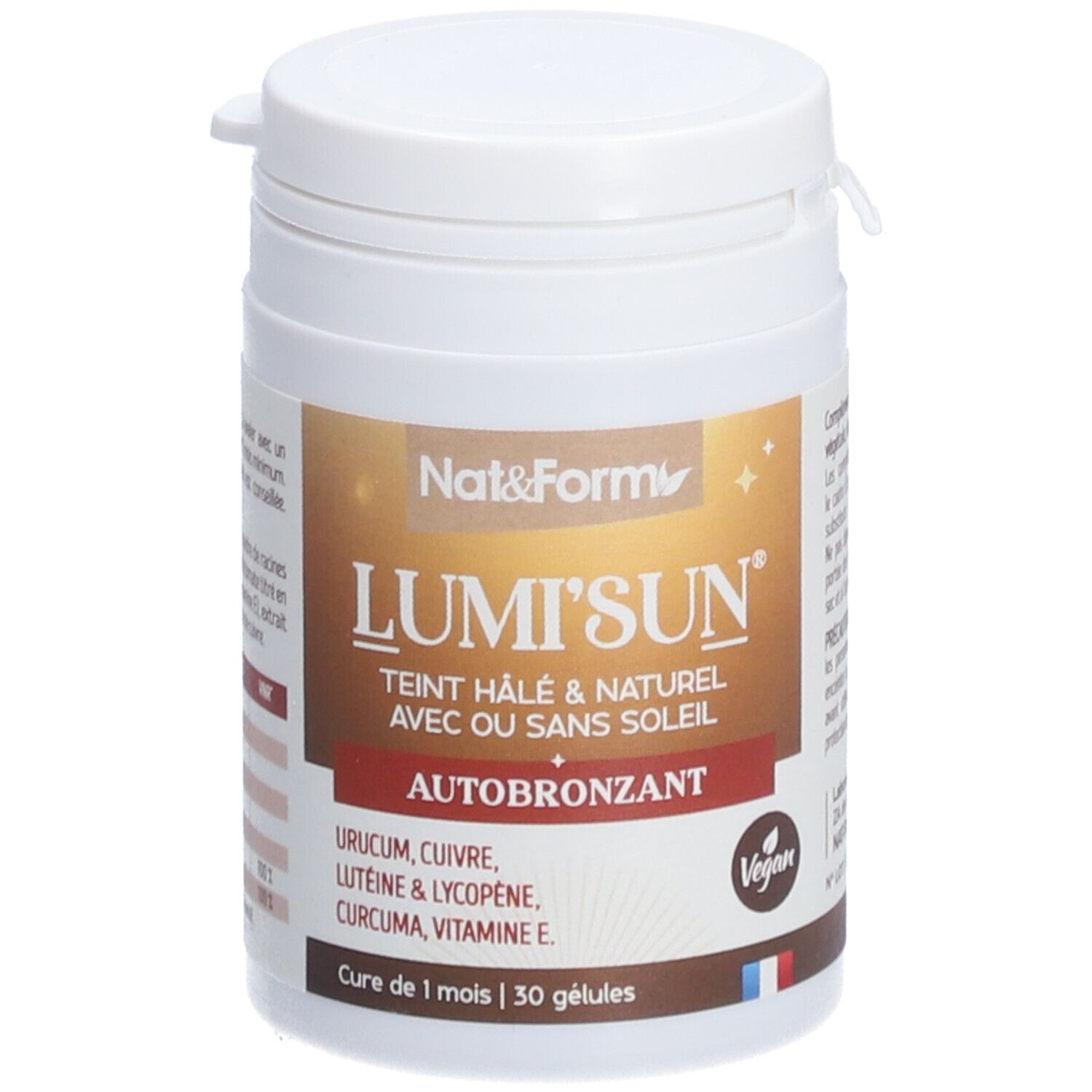 Nat&Form Lumi'Sun® Autobronzant en gélules