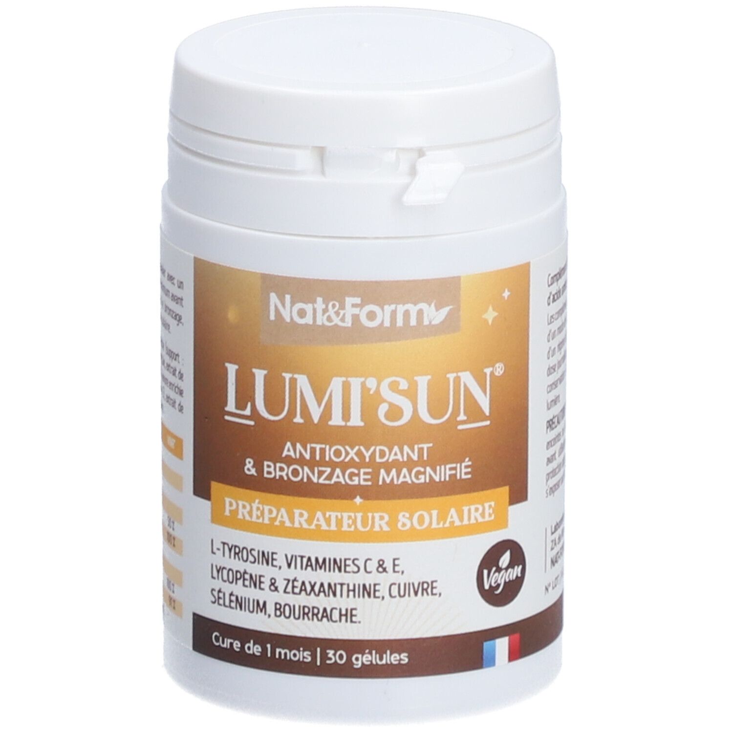 Nat&Form Lumi'Sun® Préparateur solaire en gélules