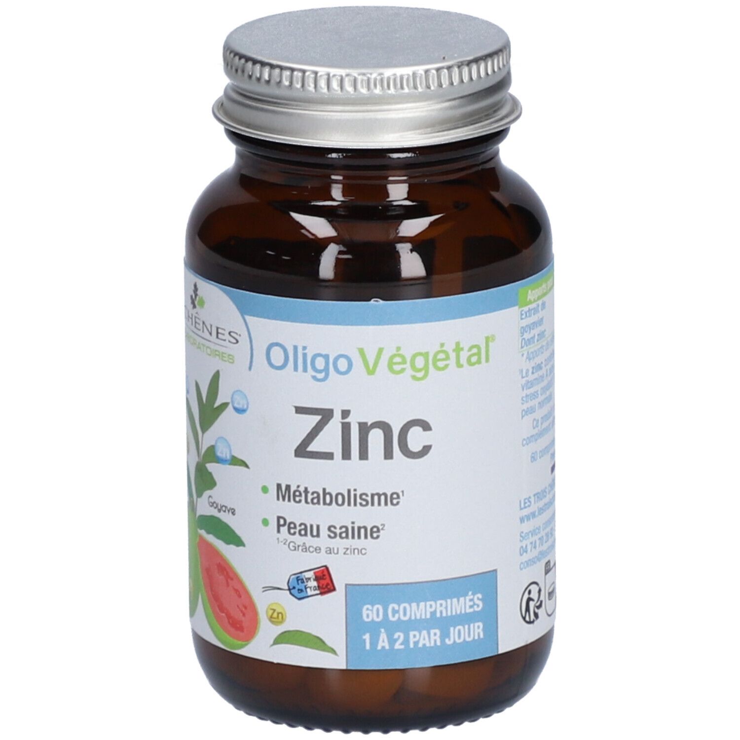 3 Chenes Oligovegetal ZN CPR 6 Comprimé