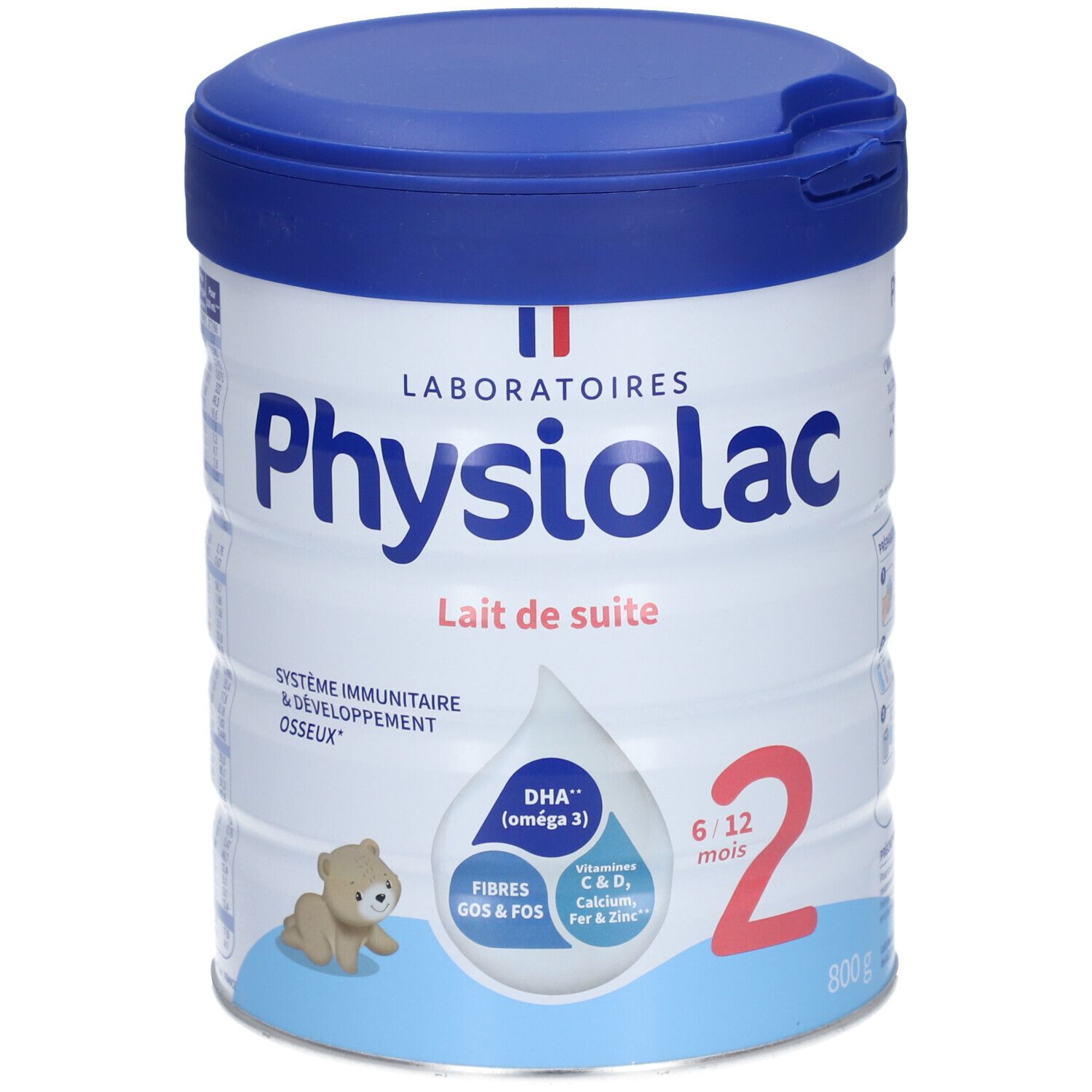 Physiolac Lait de Suite 2ème Âge 6/12 mois