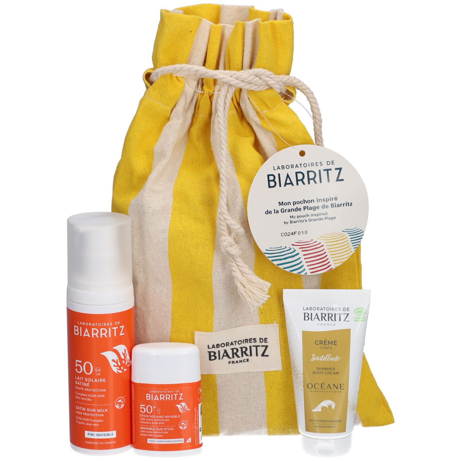 LABORATOIRES DE BIARRITZ® Trio Ensoleillé SPF50 Sonnenschutz-Set