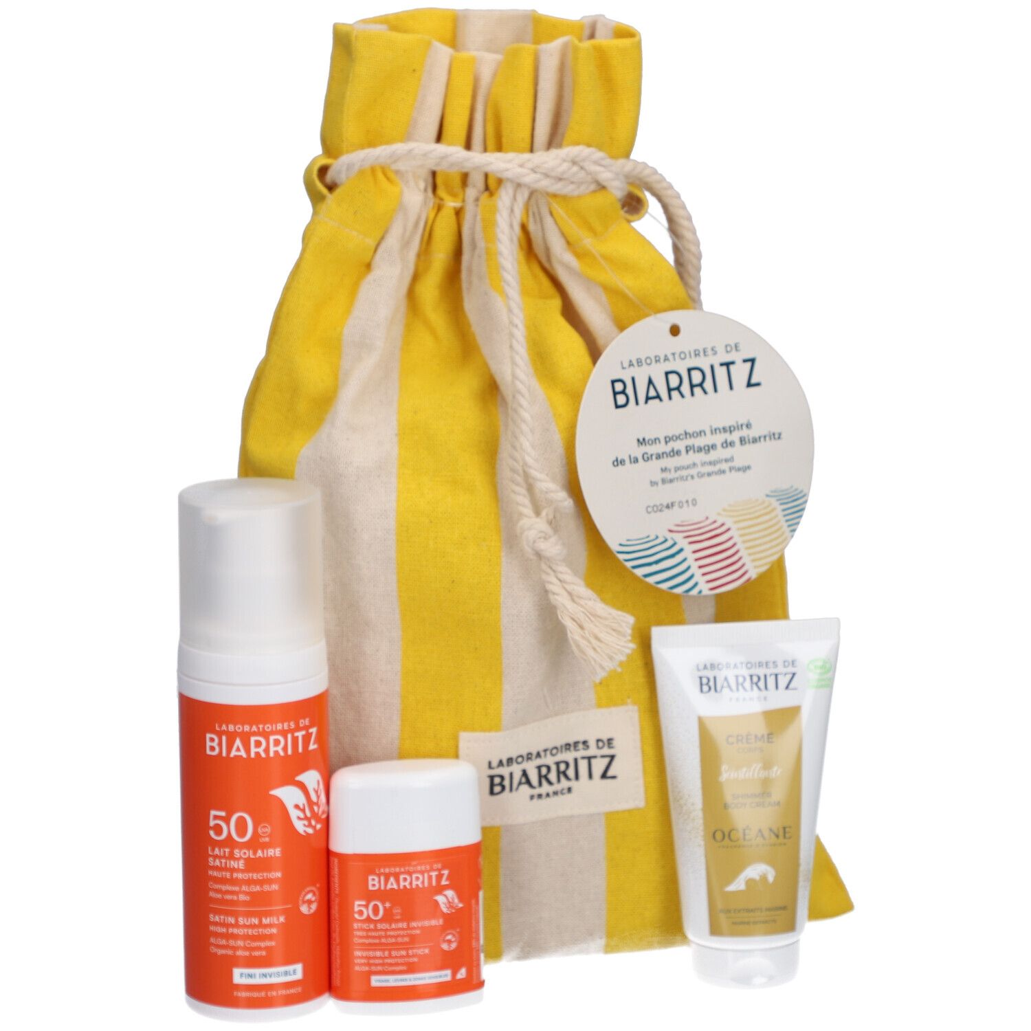 LABORATOIRES DE BIARRITZ® Trio Ensoleillé SPF50 Sonnenschutz-Set